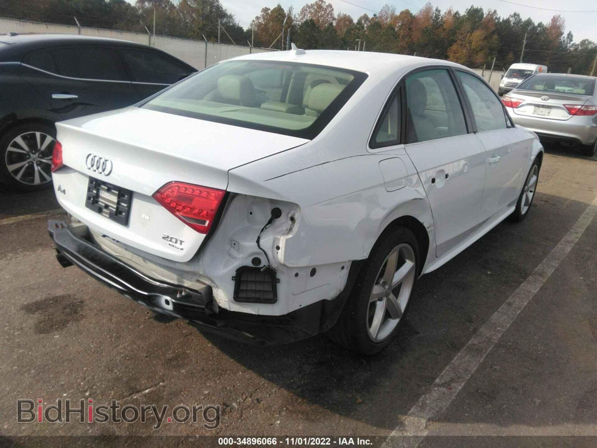 2012 AUDI A4 - VIN: WAUFFAFL9CN017190 - Фото 4