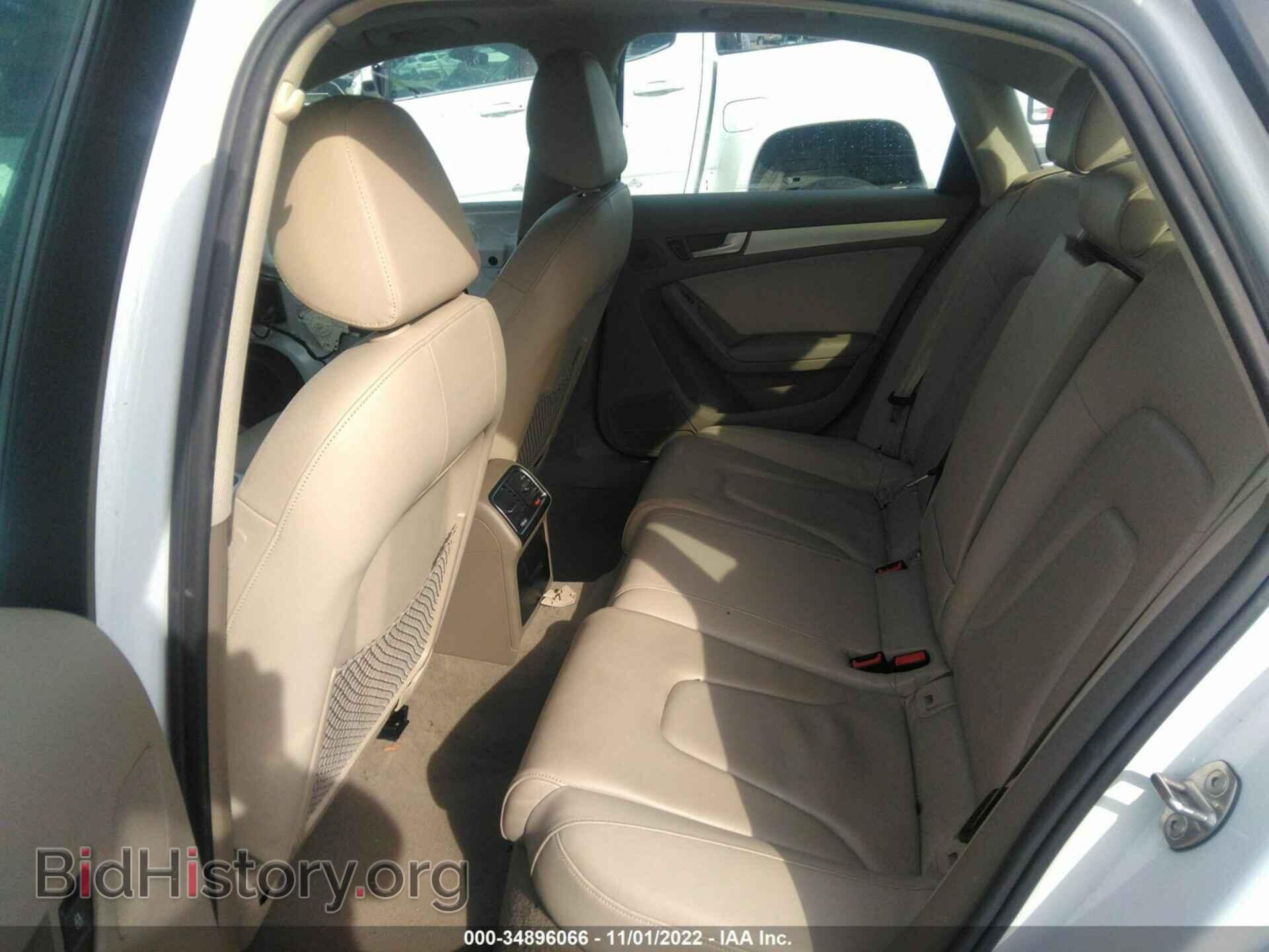 2012 AUDI A4 - VIN: WAUFFAFL9CN017190 - Фото 8