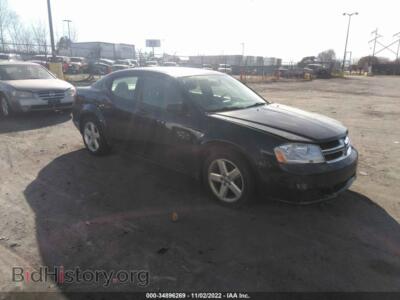 2011 Dodge AVENGER Mainstreet, темно-синий — VIN 1B3BD1FB9BN577239, IAAI