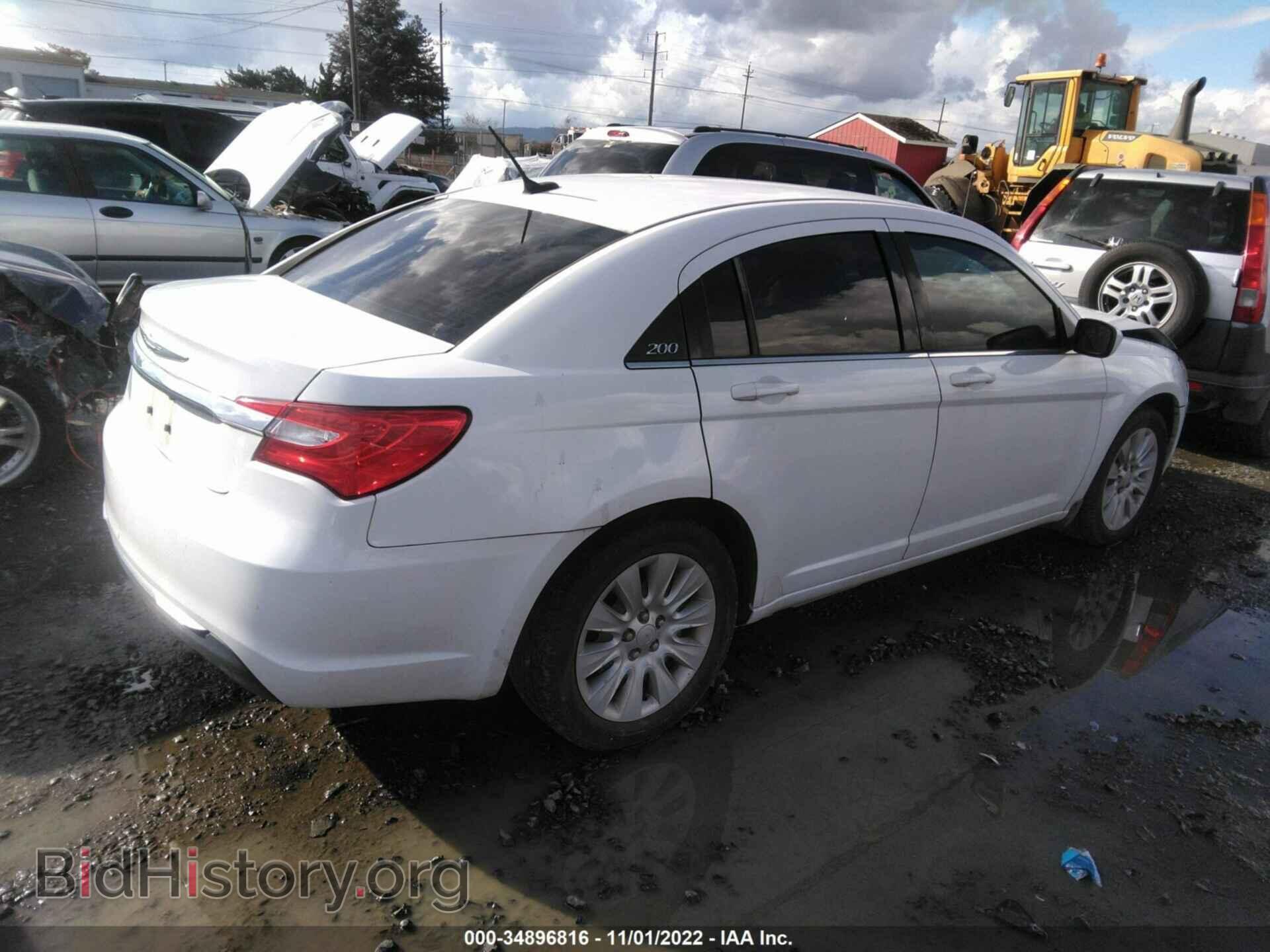 2012 CHRYSLER 200 - VIN: 1C3CCBAB4CN292733 - Фото 4