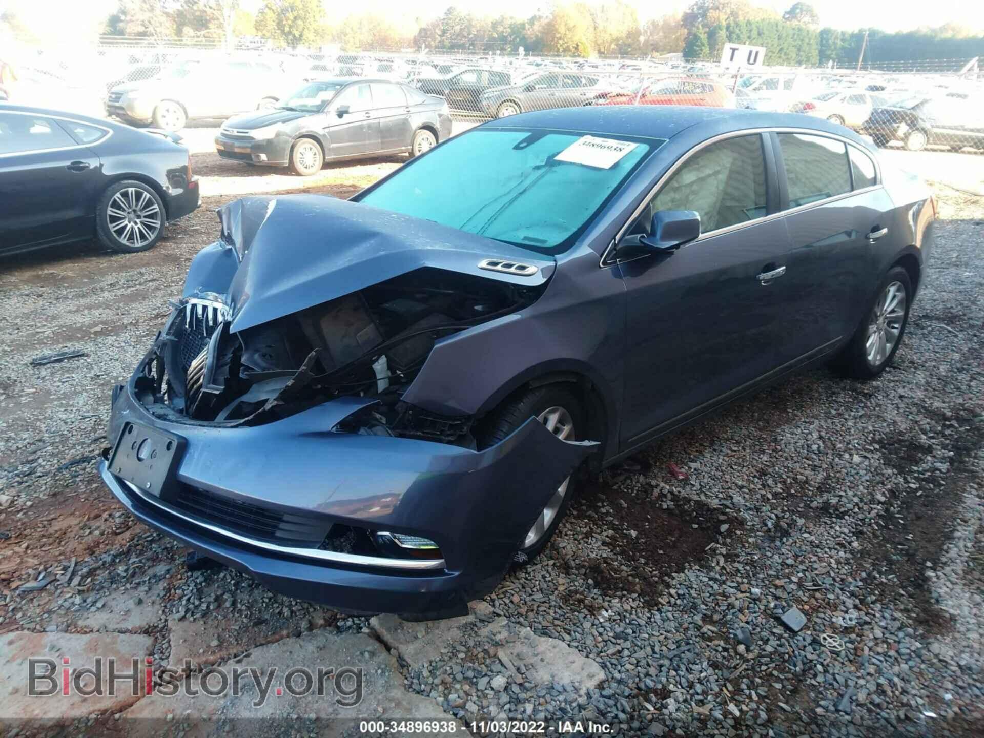 2014 BUICK LACROSSE - VIN: 1G4GB5G37EF259719 - Фото 2