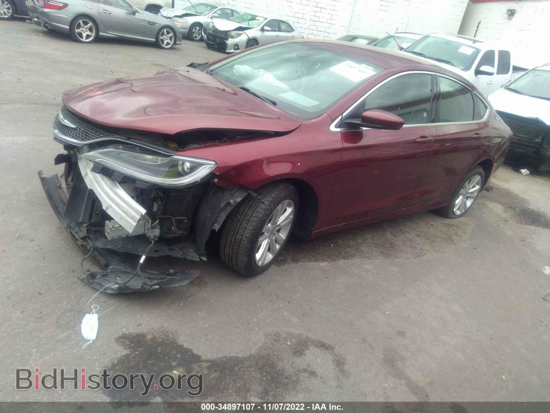 2016 CHRYSLER 200 - VIN: 1C3CCCAB8GN171084 - Фото 2