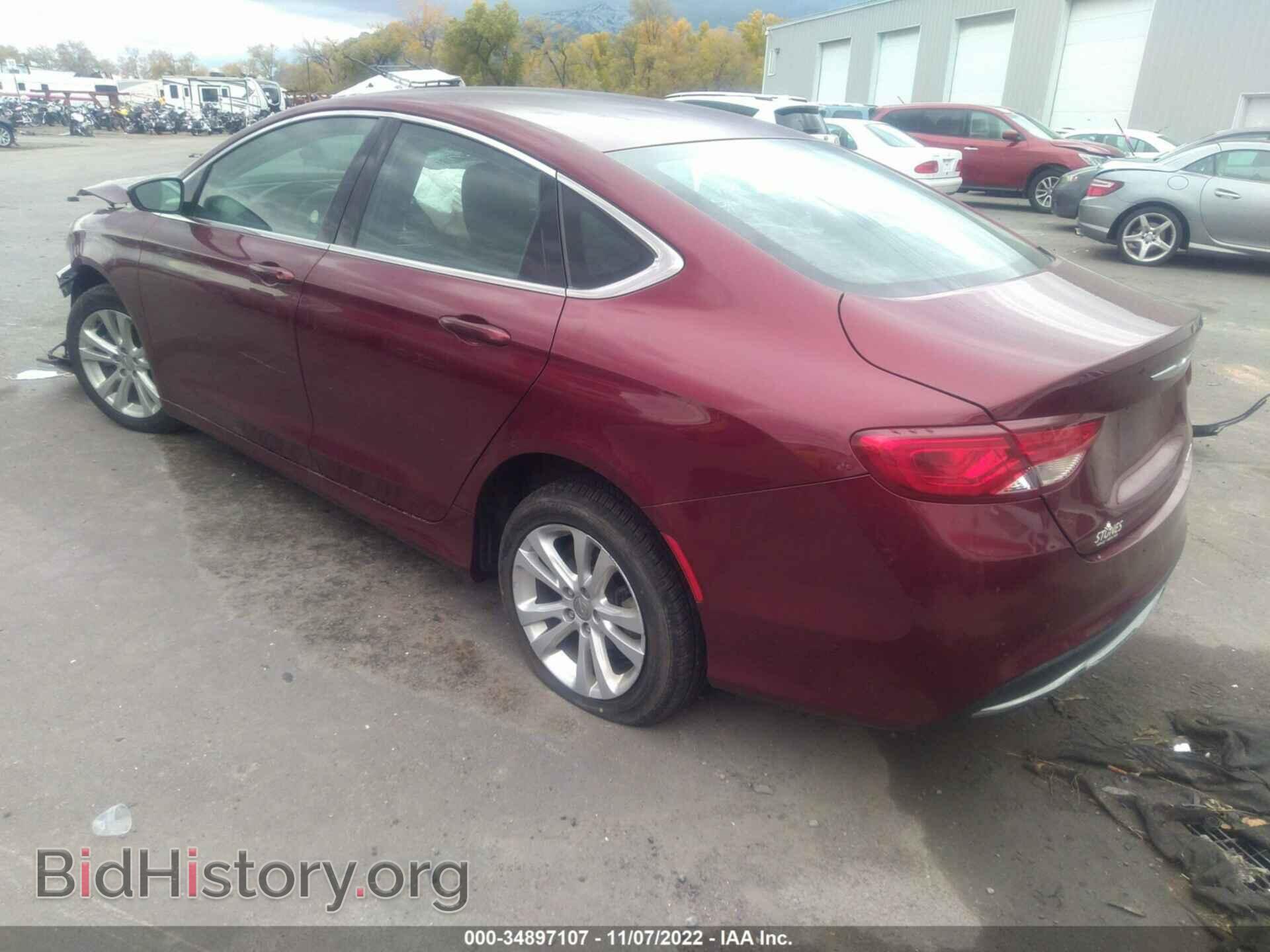 2016 CHRYSLER 200 - VIN: 1C3CCCAB8GN171084 - Фото 3