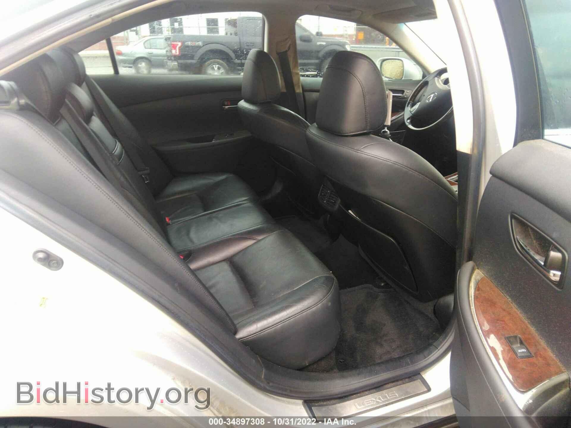 2010 LEXUS ES 350 - VIN: JTHBK1EG5A2345592 - Фото 8