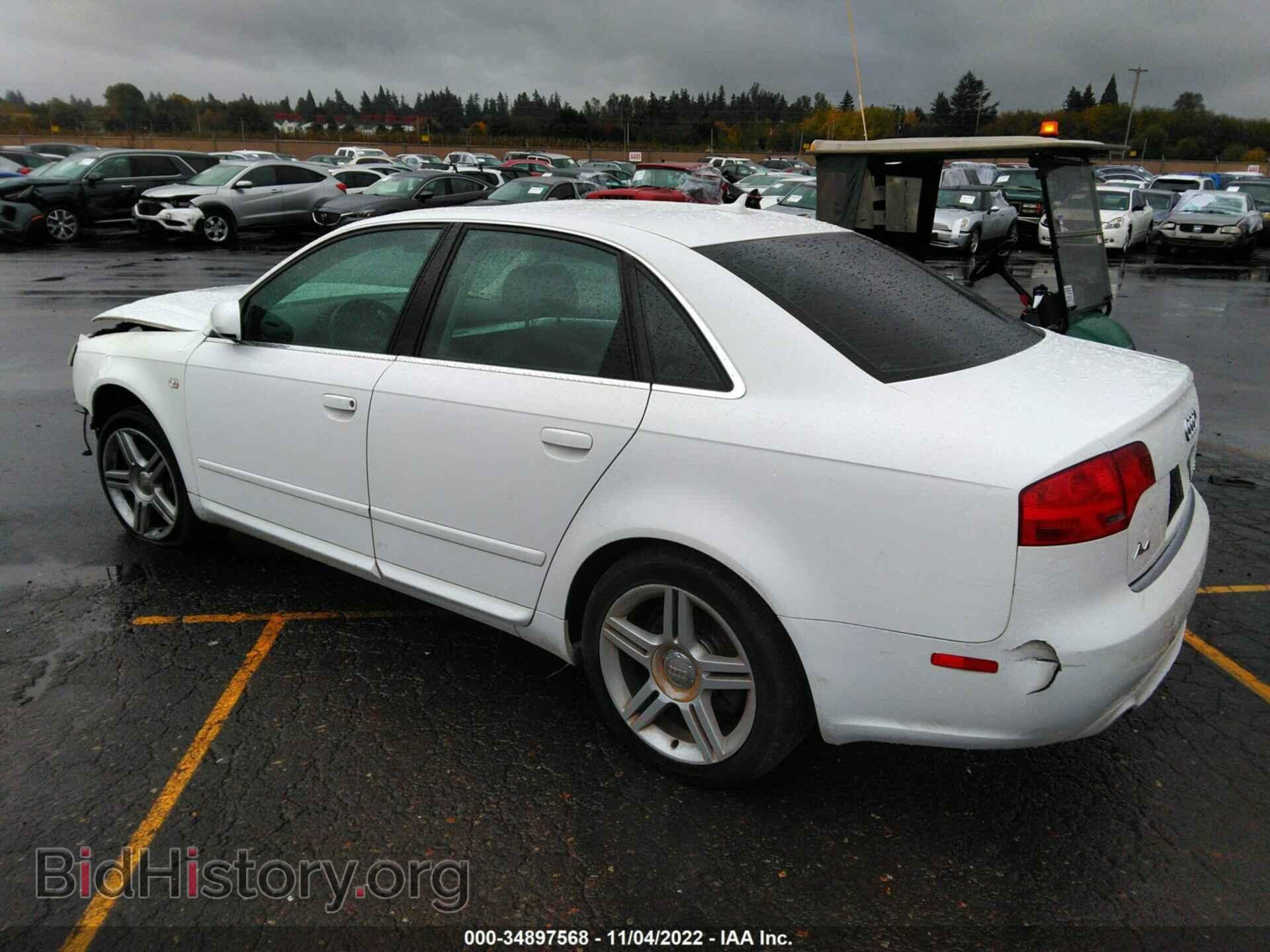 2008 AUDI A4 - VIN: WAUDF78E68A168107 - Фото 3