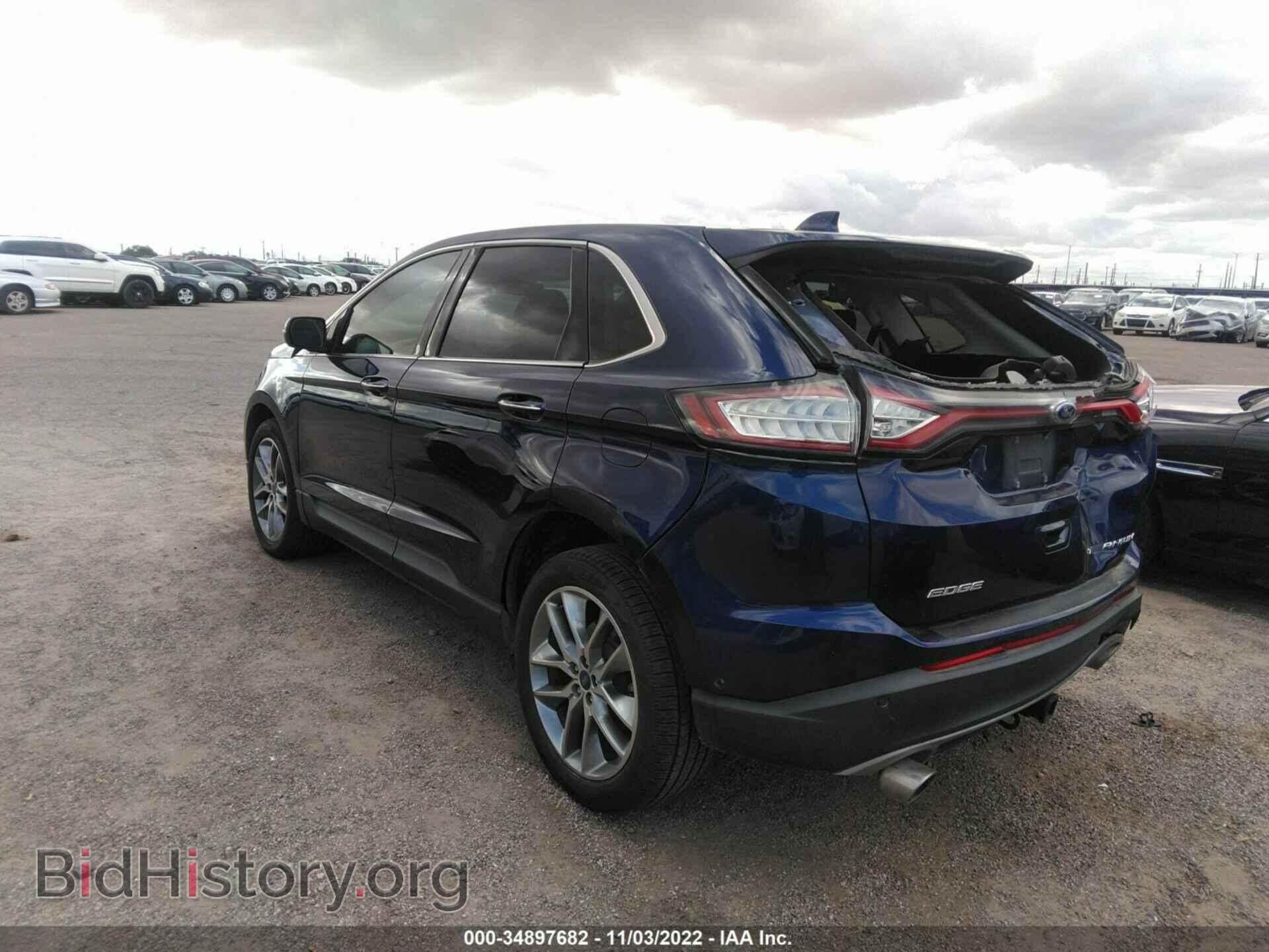 2016 FORD EDGE - VIN: 2FMPK3K84GBC43067 - Фото 3
