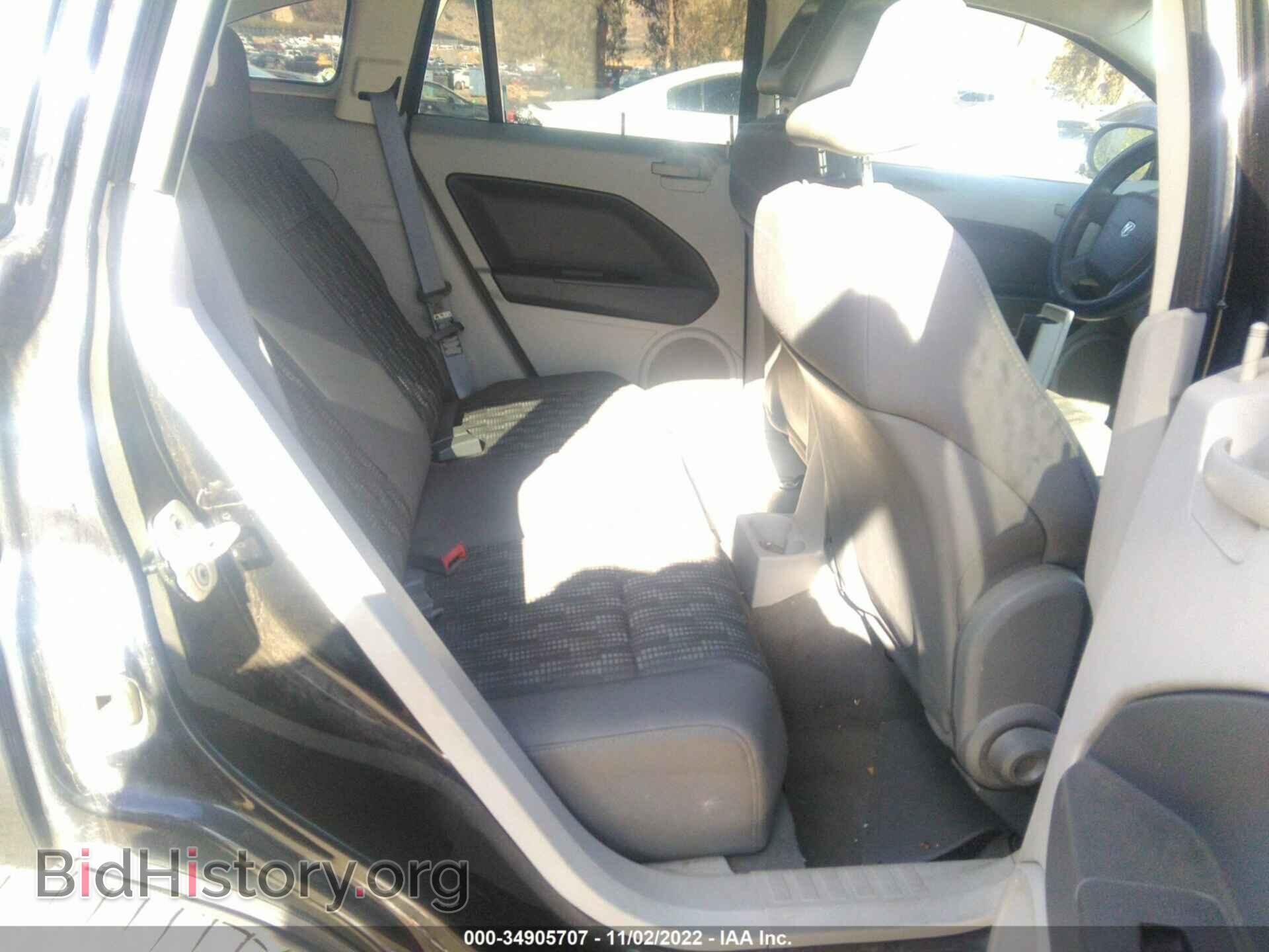 2007 DODGE CALIBER - VIN: 1B3HB48B87D565160 - Фото 8