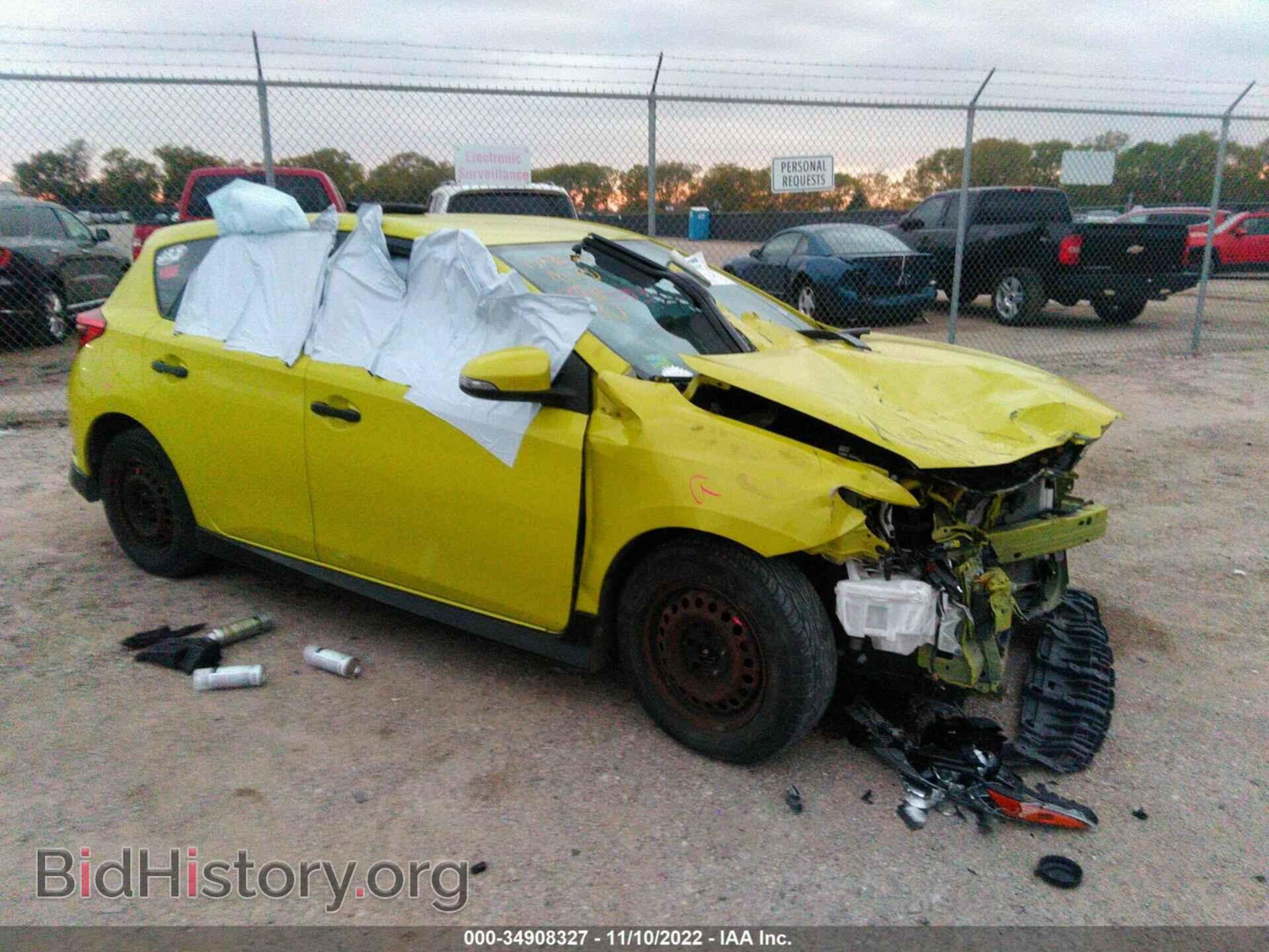 Photo JTNKARJE6JJ572864 - TOYOTA COROLLA IM 2018