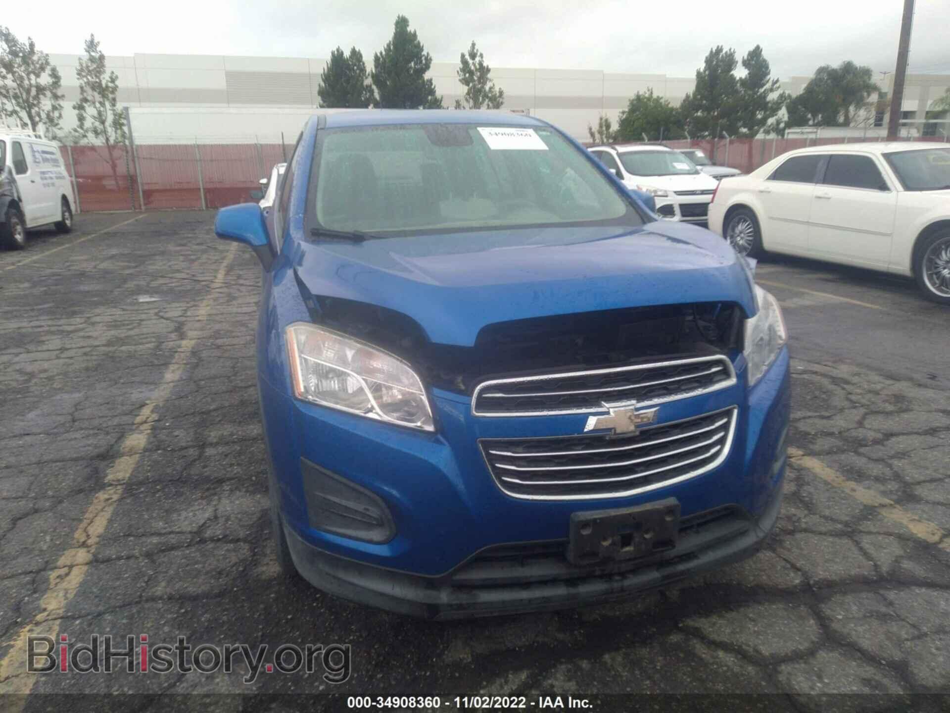 2016 CHEVROLET TRAX - VIN: KL7CJKSB2GB660198 - Фото 6