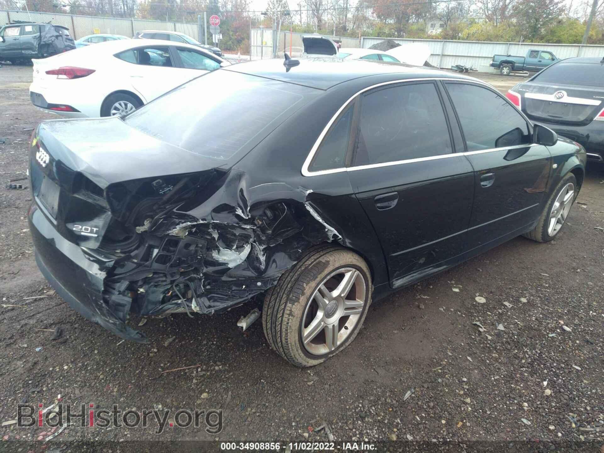 2007 AUDI A4 - VIN: WAUDF78E17A162455 - Фото 4