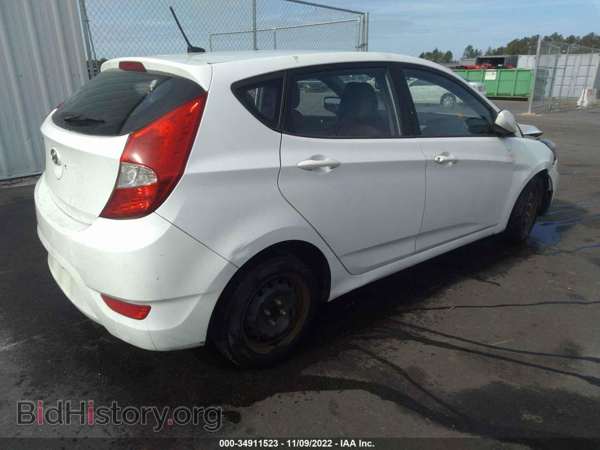 2012 HYUNDAI ACCENT - VIN: KMHCT5AE1CU052130 - Фото 4