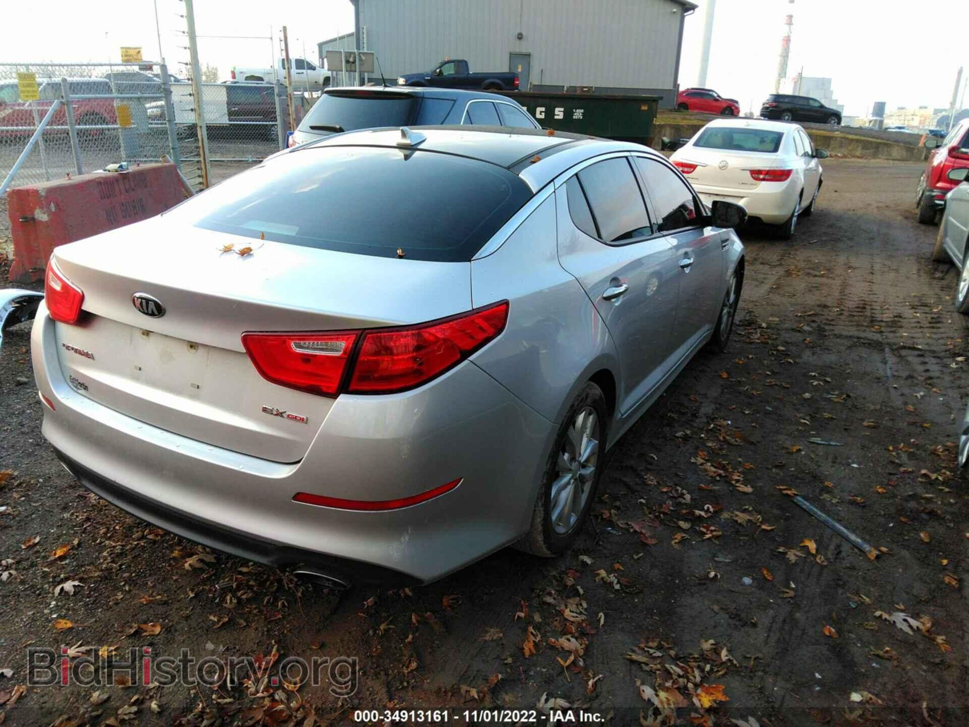 2014 KIA OPTIMA - VIN: 5XXGN4A75EG293743 - Фото 4