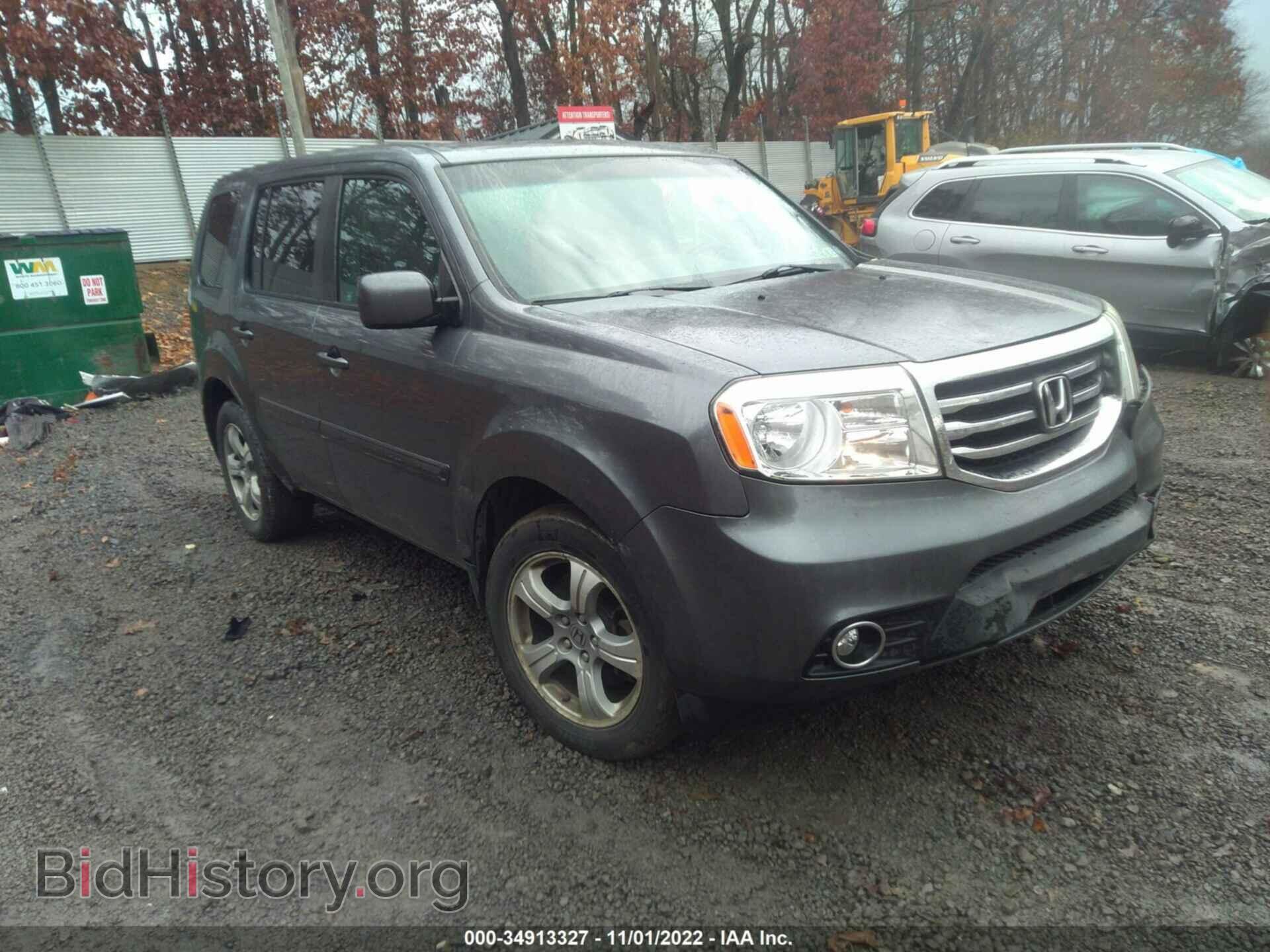 Фотография 5FNYF4H50CB058303 - HONDA PILOT 2012