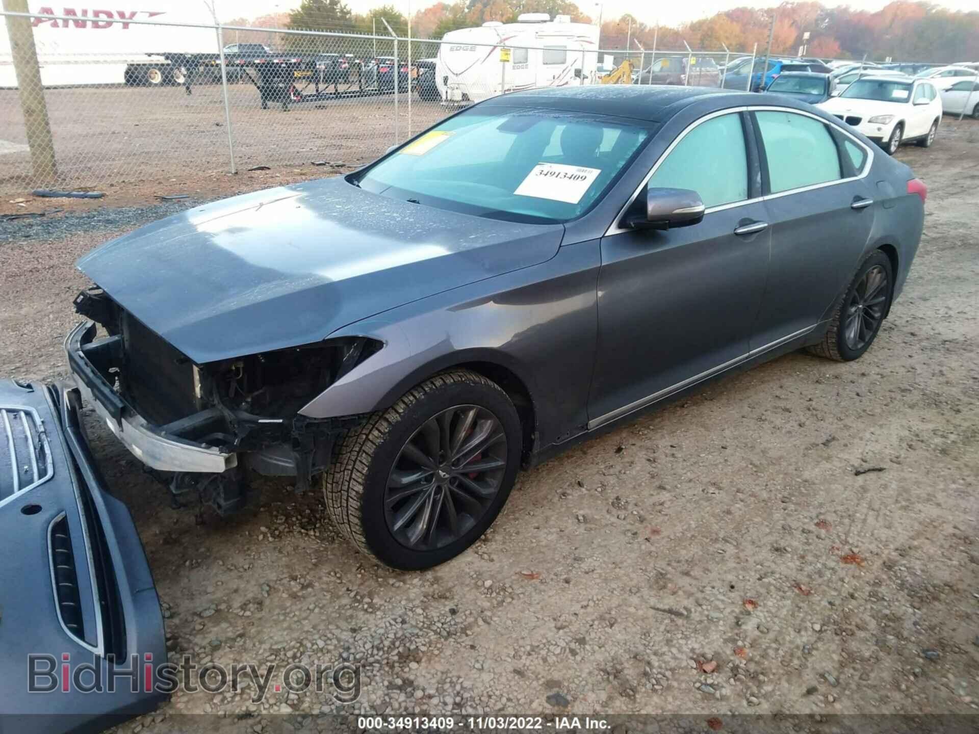 2015 HYUNDAI GENESIS - VIN: KMHGN4JE3FU072602 - Фото 2