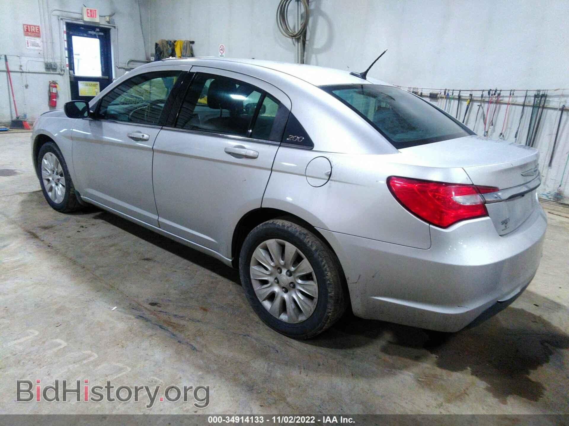 2012 CHRYSLER 200 - VIN: 1C3CCBAB2CN135038 - Фото 3