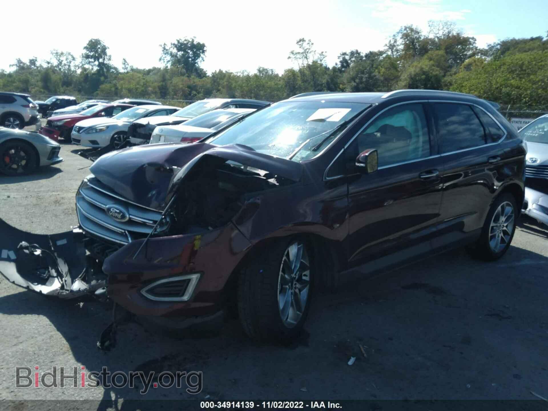 2017 FORD EDGE - VIN: 2FMPK3K85HBB40841 - Photo 2