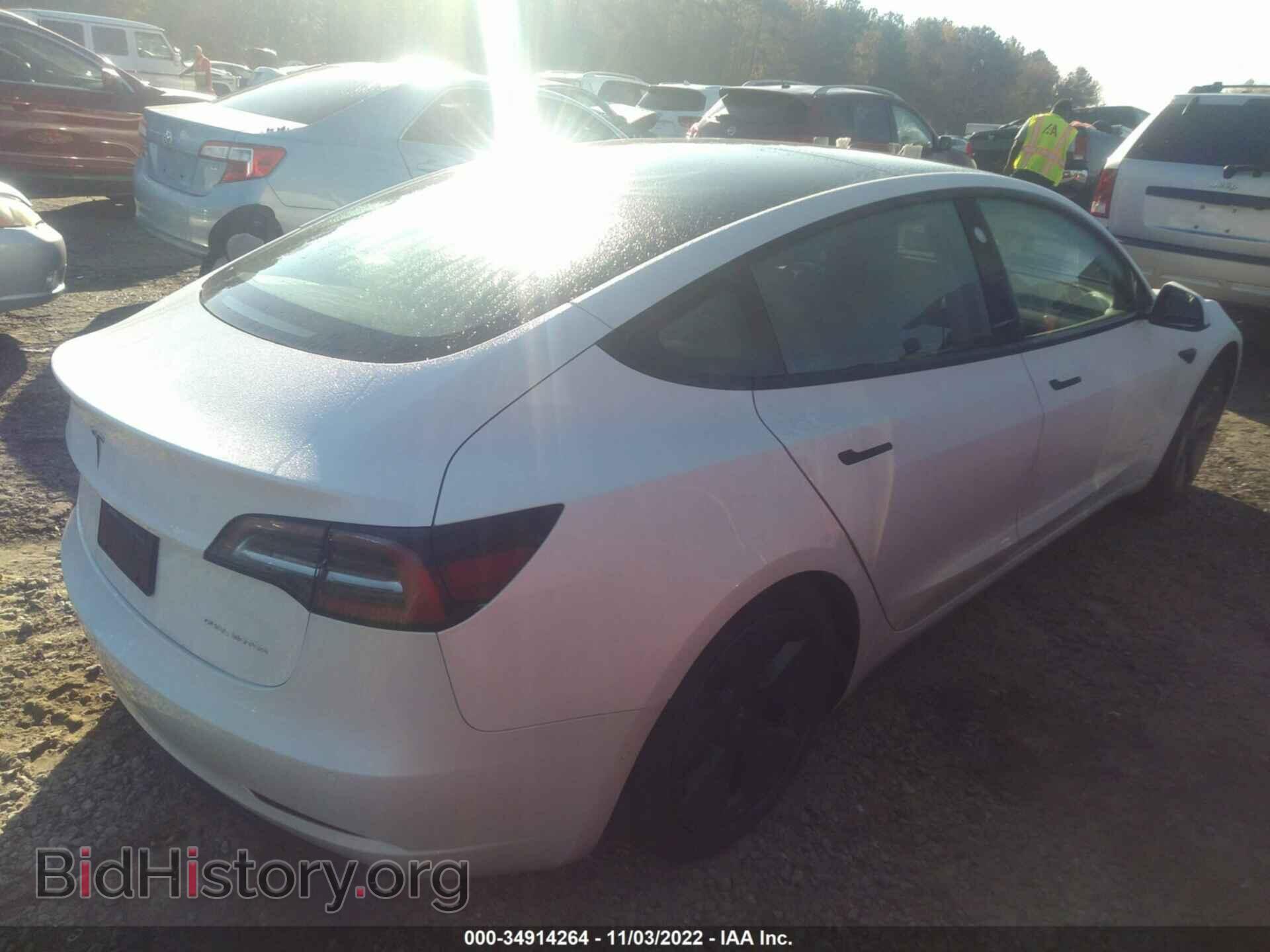 2021 TESLA MODEL 3 - VIN: 5YJ3E1EB4MF988308 - Photo 4