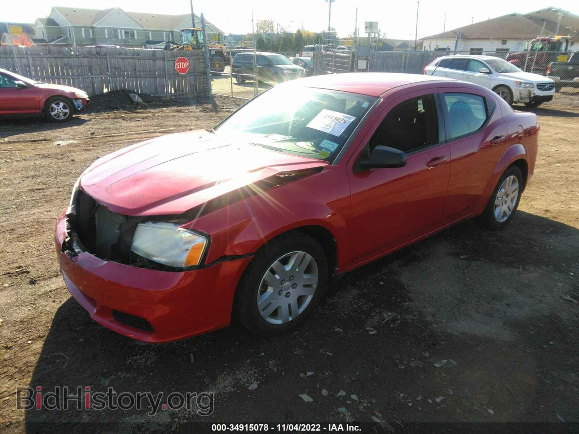 2013 DODGE AVENGER - VIN: 1C3CDZAB1DN588185 - Фото 2