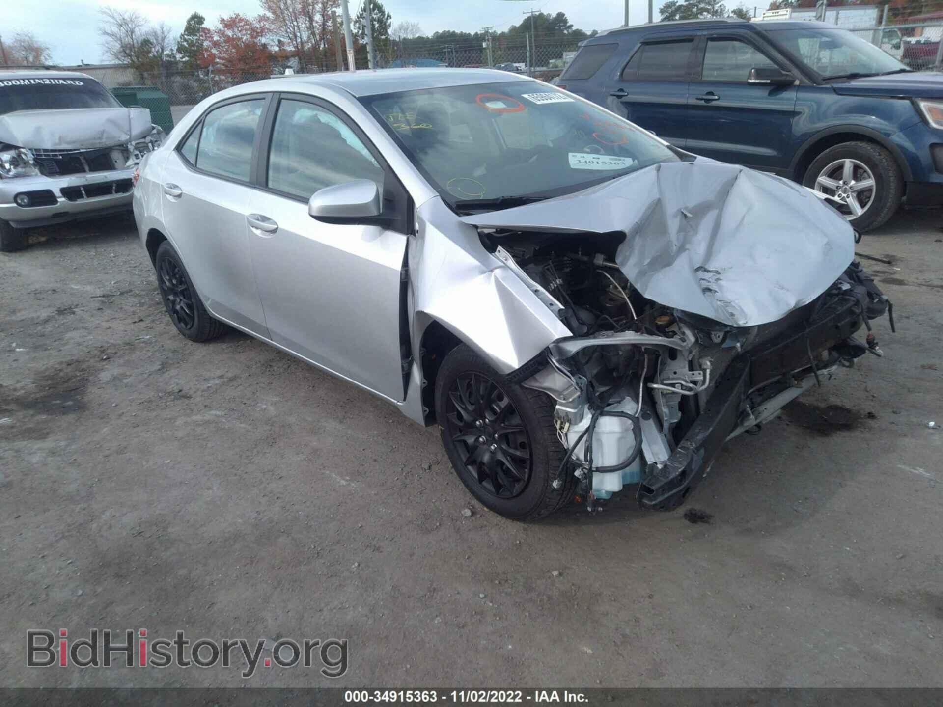 Photo 2T1BURHE1FC455228 - TOYOTA COROLLA 2015