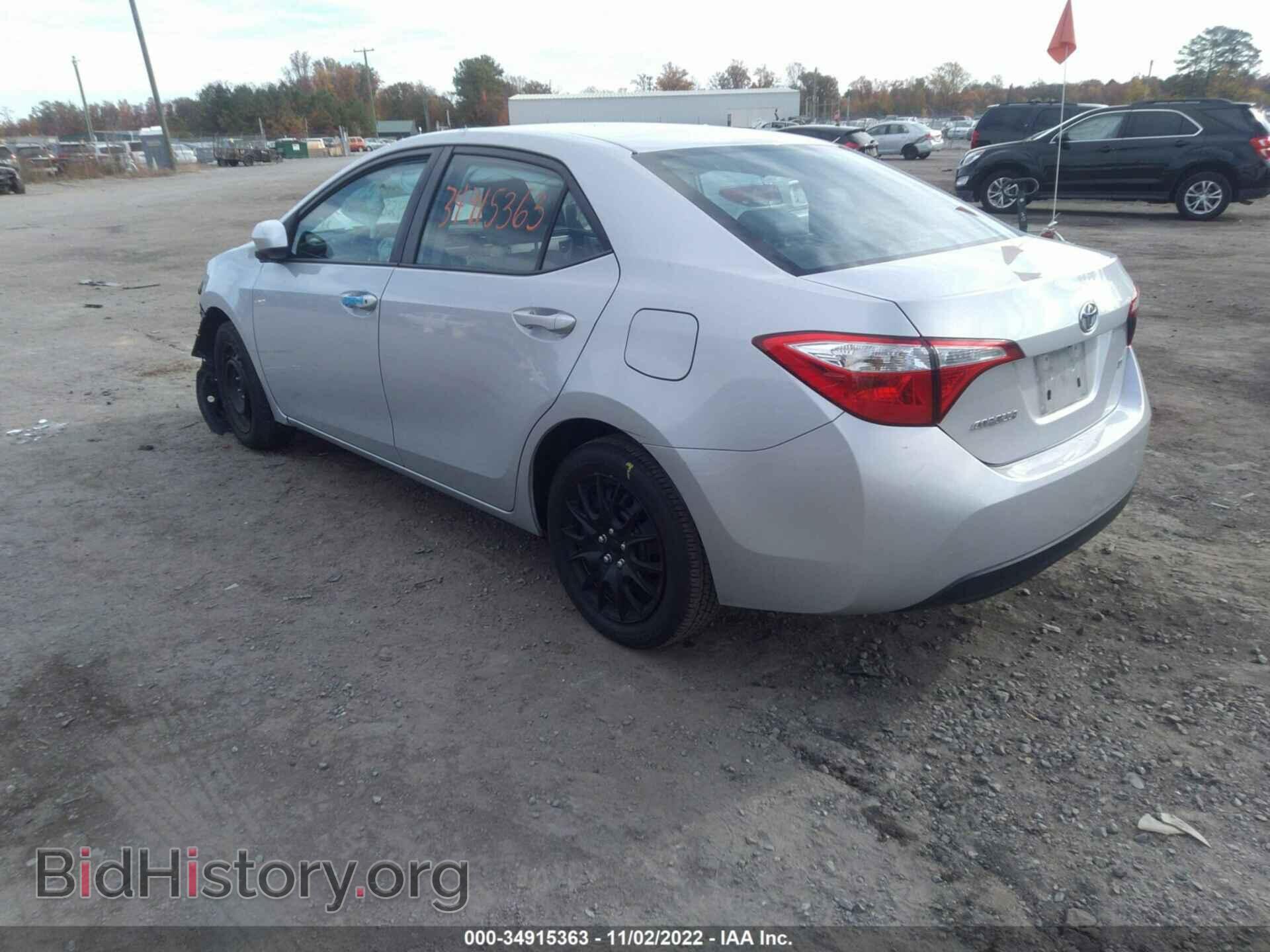 2015 TOYOTA COROLLA - VIN: 2T1BURHE1FC455228 - Photo 3