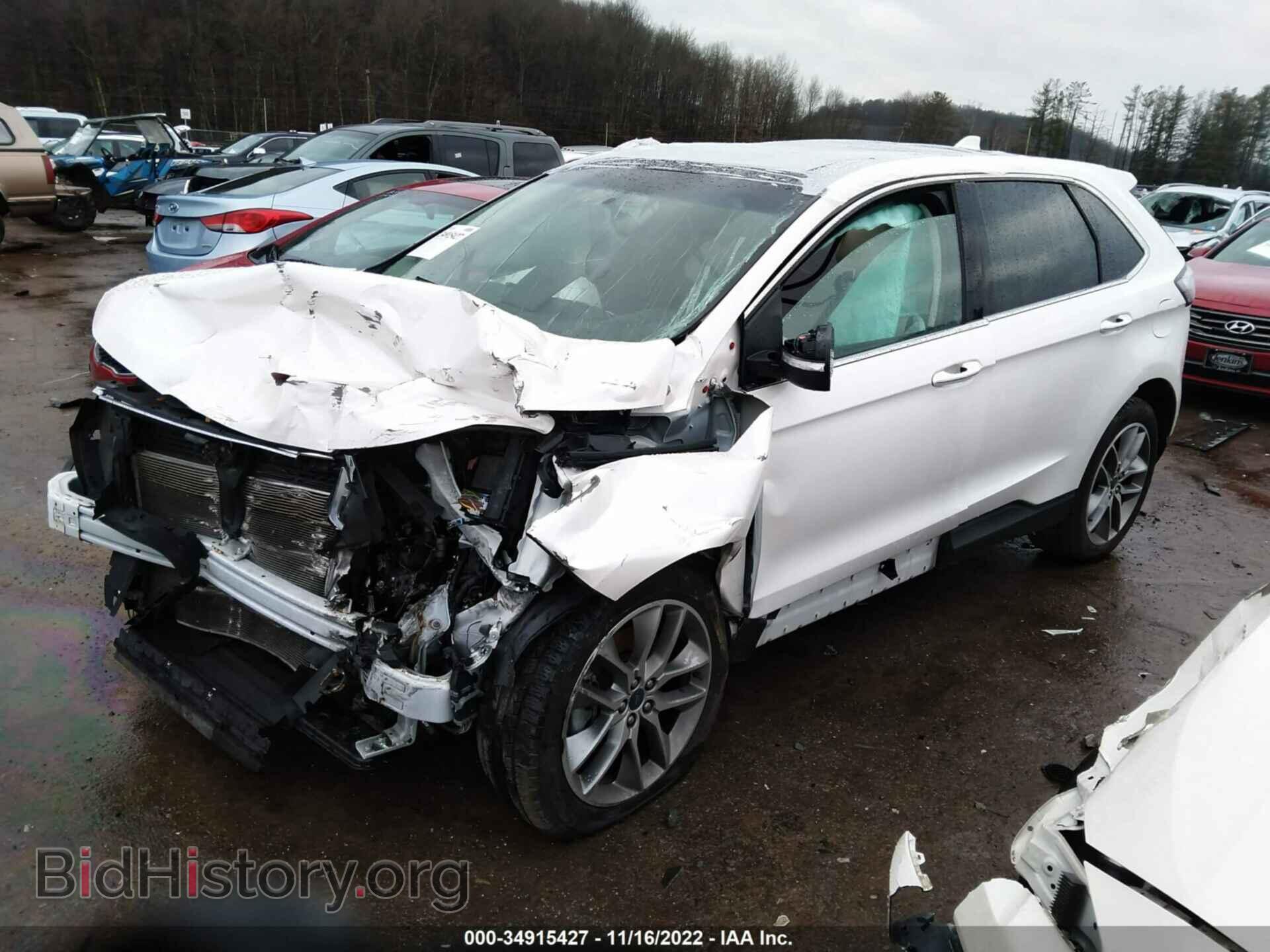 2017 FORD EDGE - VIN: 2FMPK4K81HBB15022 - Photo 2