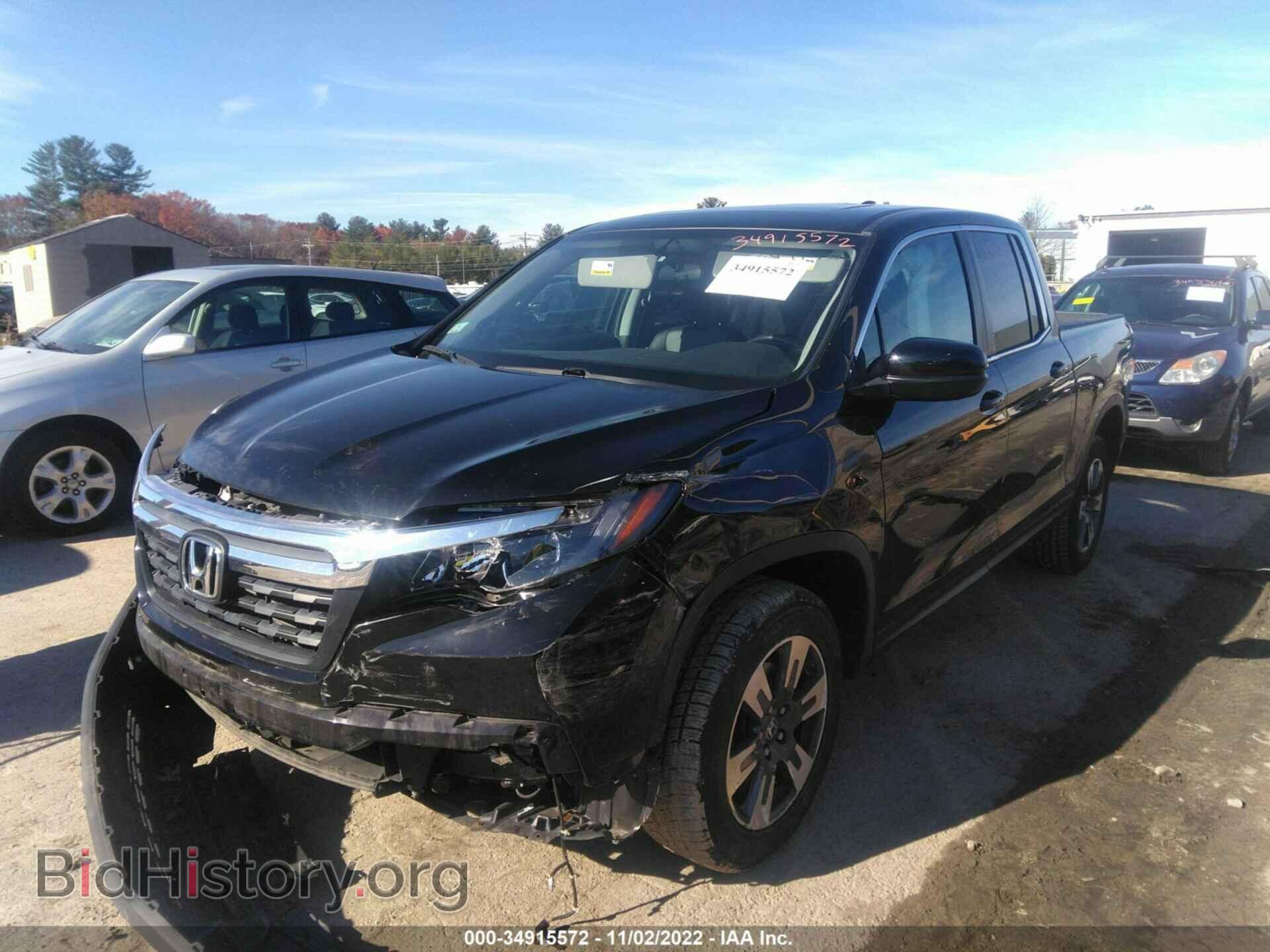 2019 HONDA RIDGELINE - VIN: 5FPYK3F52KB007724 - Фото 2