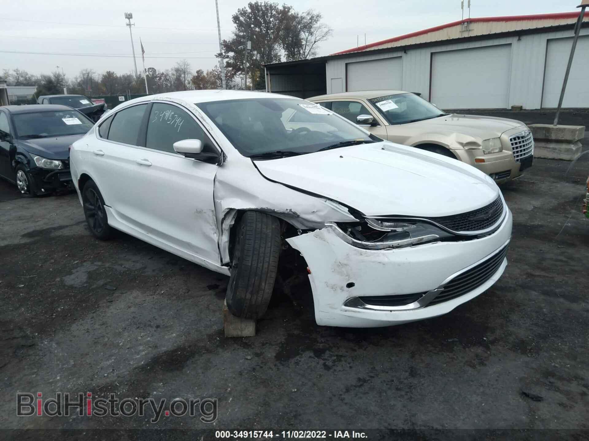 Фотография 1C3CCCAB4GN152869 - CHRYSLER 200 2016