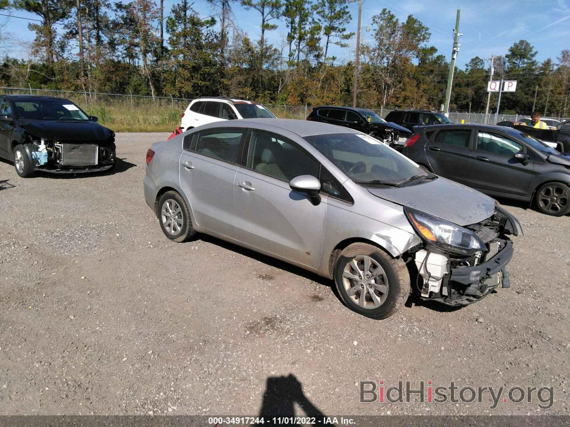 Photo KNADM4A30G6658136 - KIA RIO 2016