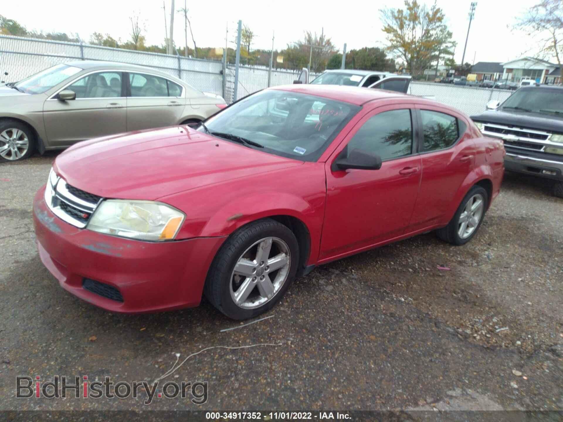 2013 DODGE AVENGER - VIN: 1C3CDZAB6DN707073 - Фото 2