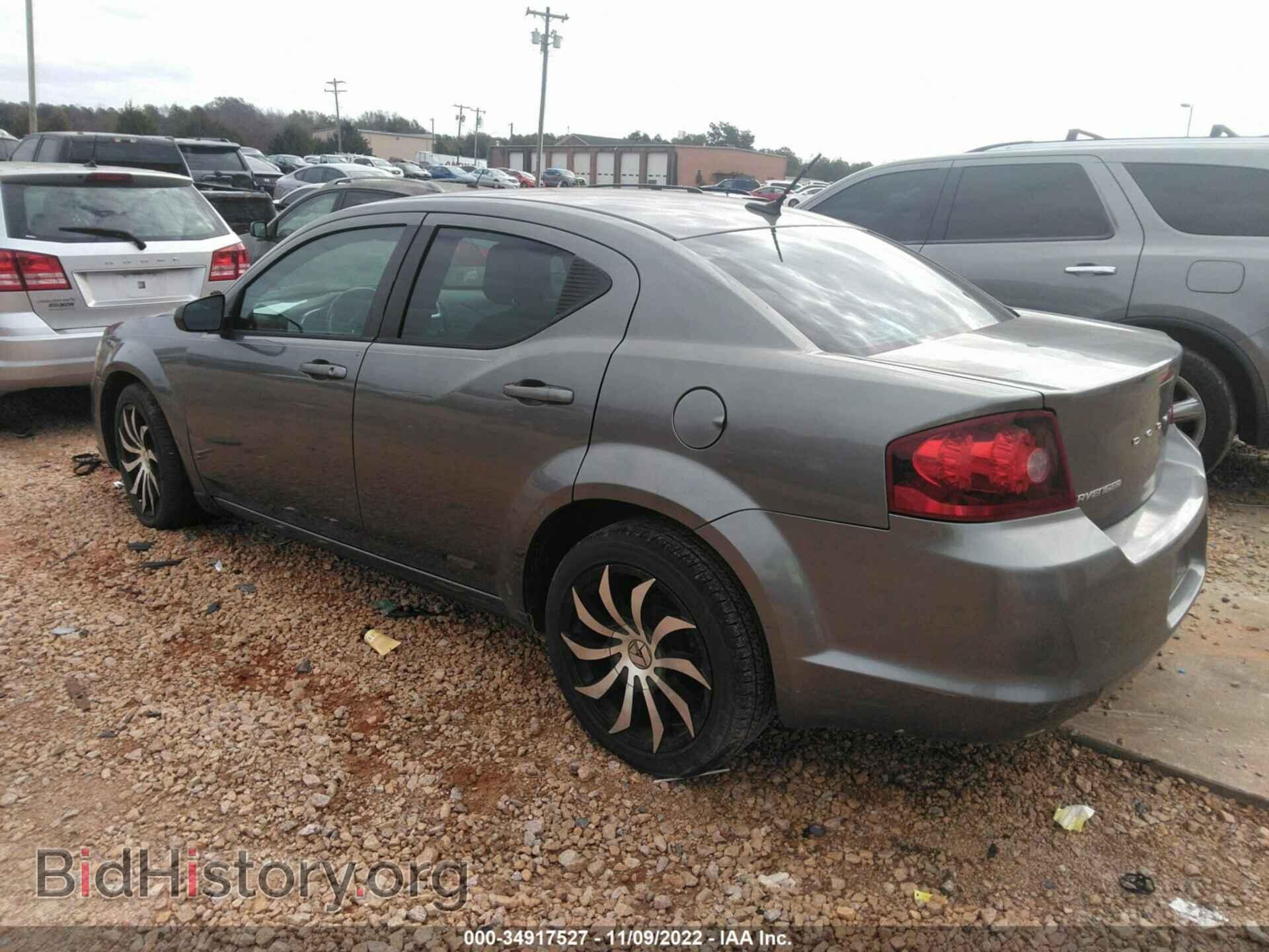 2013 DODGE AVENGER - VIN: 1C3CDZAB6DN711737 - Фото 3