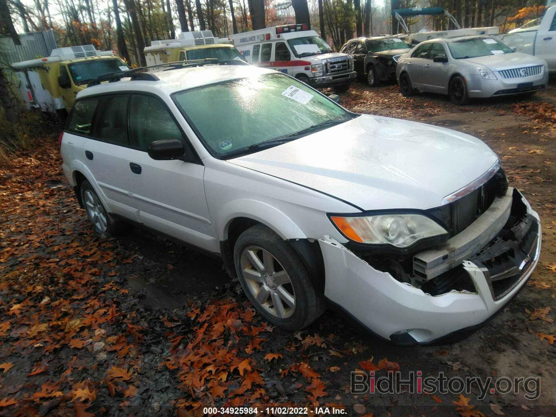 Photo 4S4BP61CX97345620 - SUBARU OUTBACK 2009