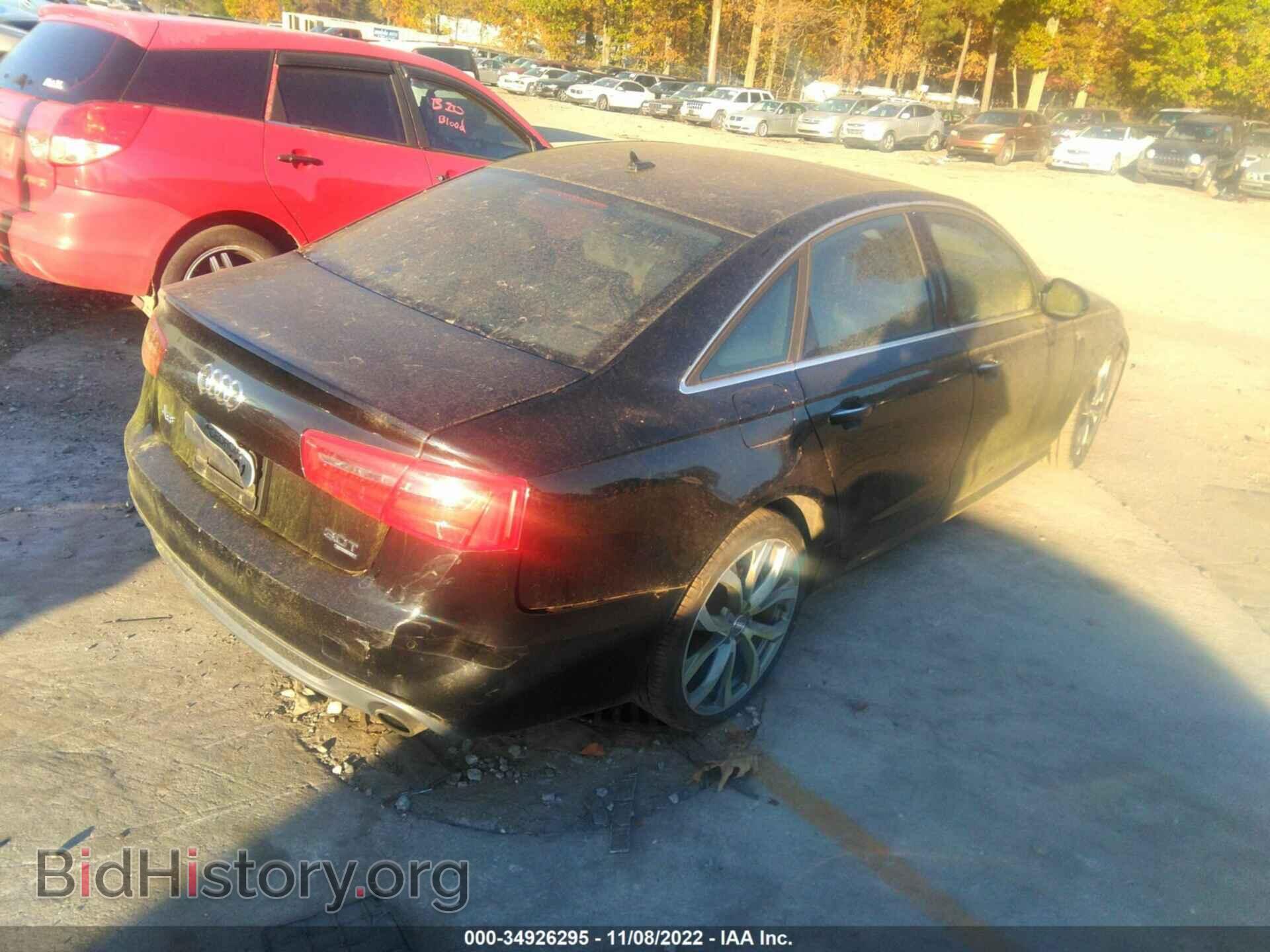 2013 AUDI A6 - VIN: WAUJGBFC7DN104701 - Photo 4