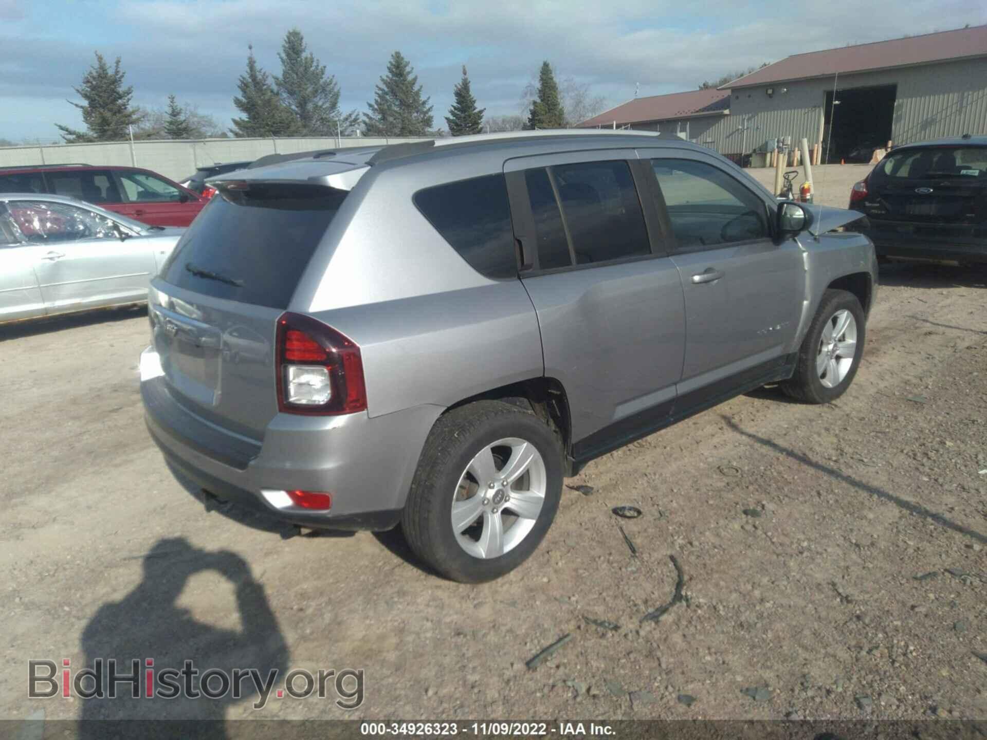 2016 JEEP COMPASS - VIN: 1C4NJDBB8GD702434 - Фото 4