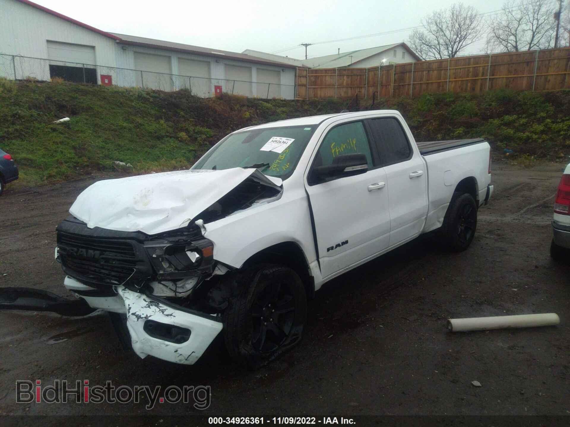 2021 RAM 1500 - VIN: 1C6SRFBT2MN621300 - Фото 2