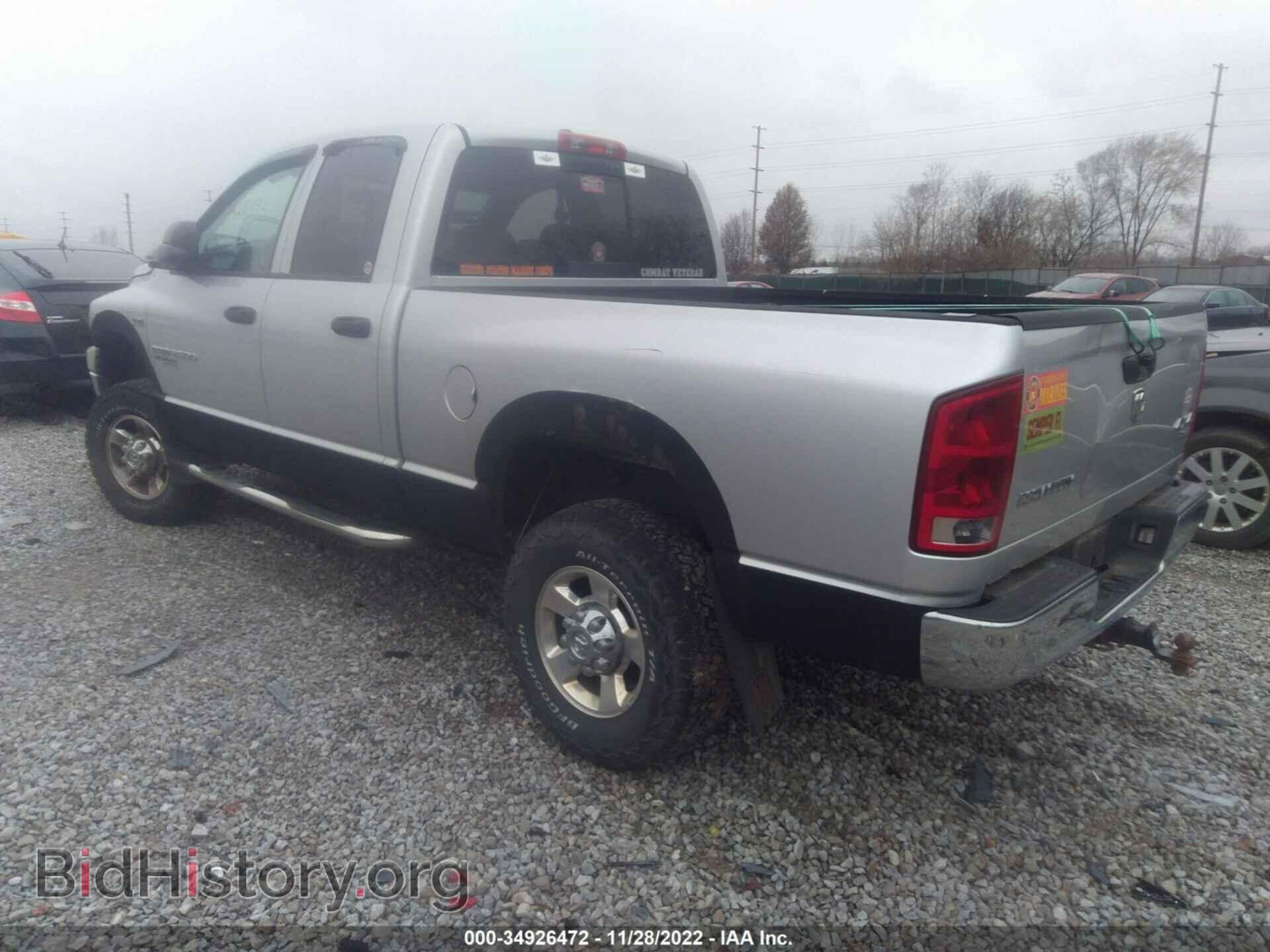 2006 DODGE RAM 2500 - VIN: 1D7KS28D76J240757 - Фото 3
