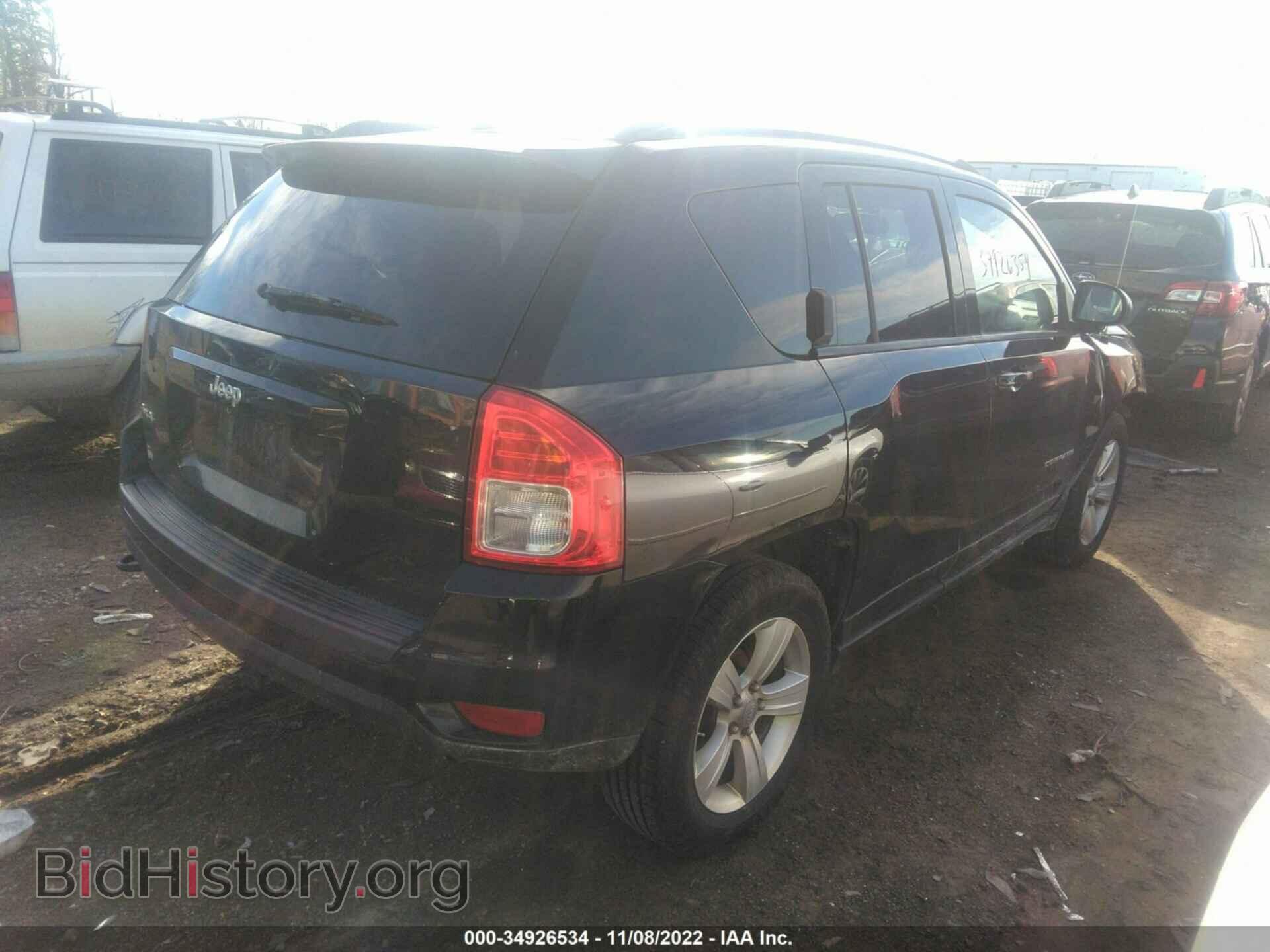 2012 JEEP COMPASS - VIN: 1C4NJDBB1CD616232 - Фото 4
