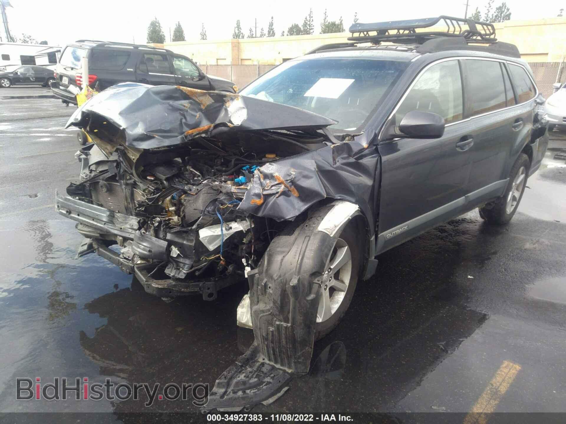 2014 SUBARU OUTBACK - VIN: 4S4BRBLC7E3322555 - Фото 2