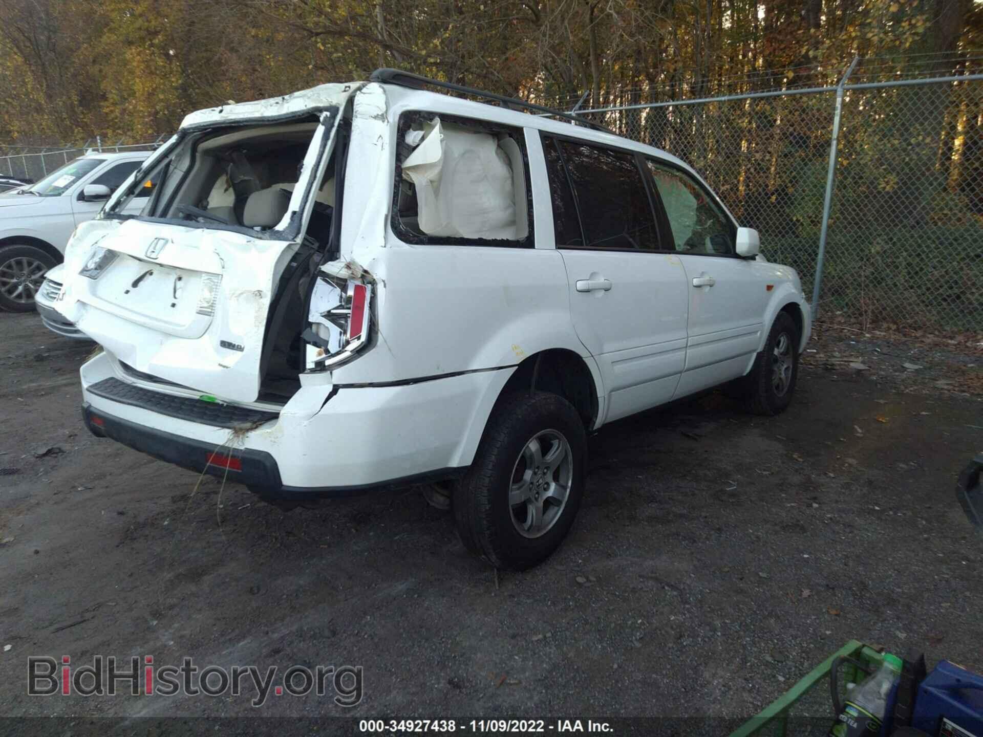 2006 HONDA PILOT - VIN: 5FNYF18486B005374 - Фото 4