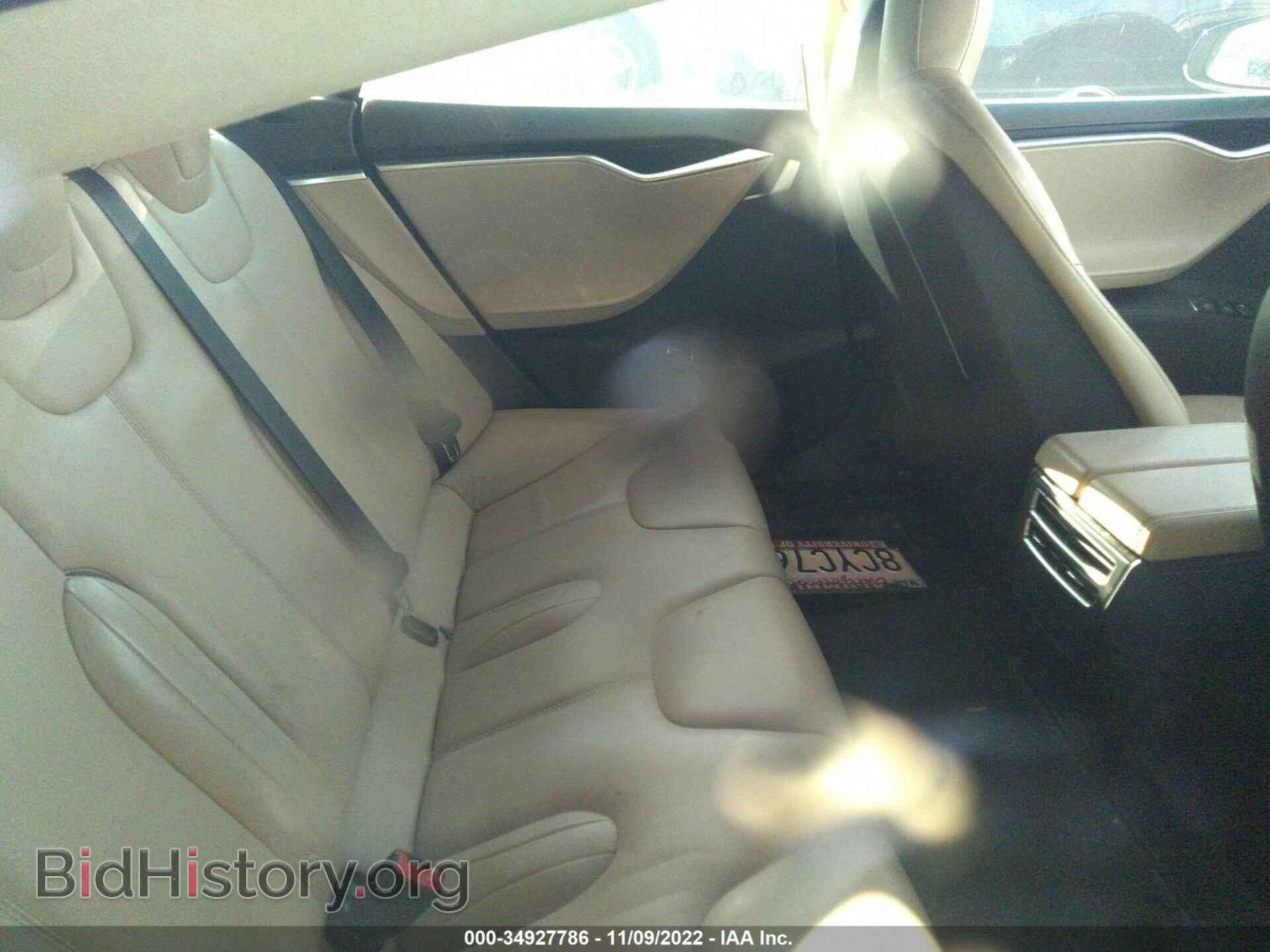 2014 TESLA MODEL S - VIN: 5YJSA1H17EFP56538 - Фото 8