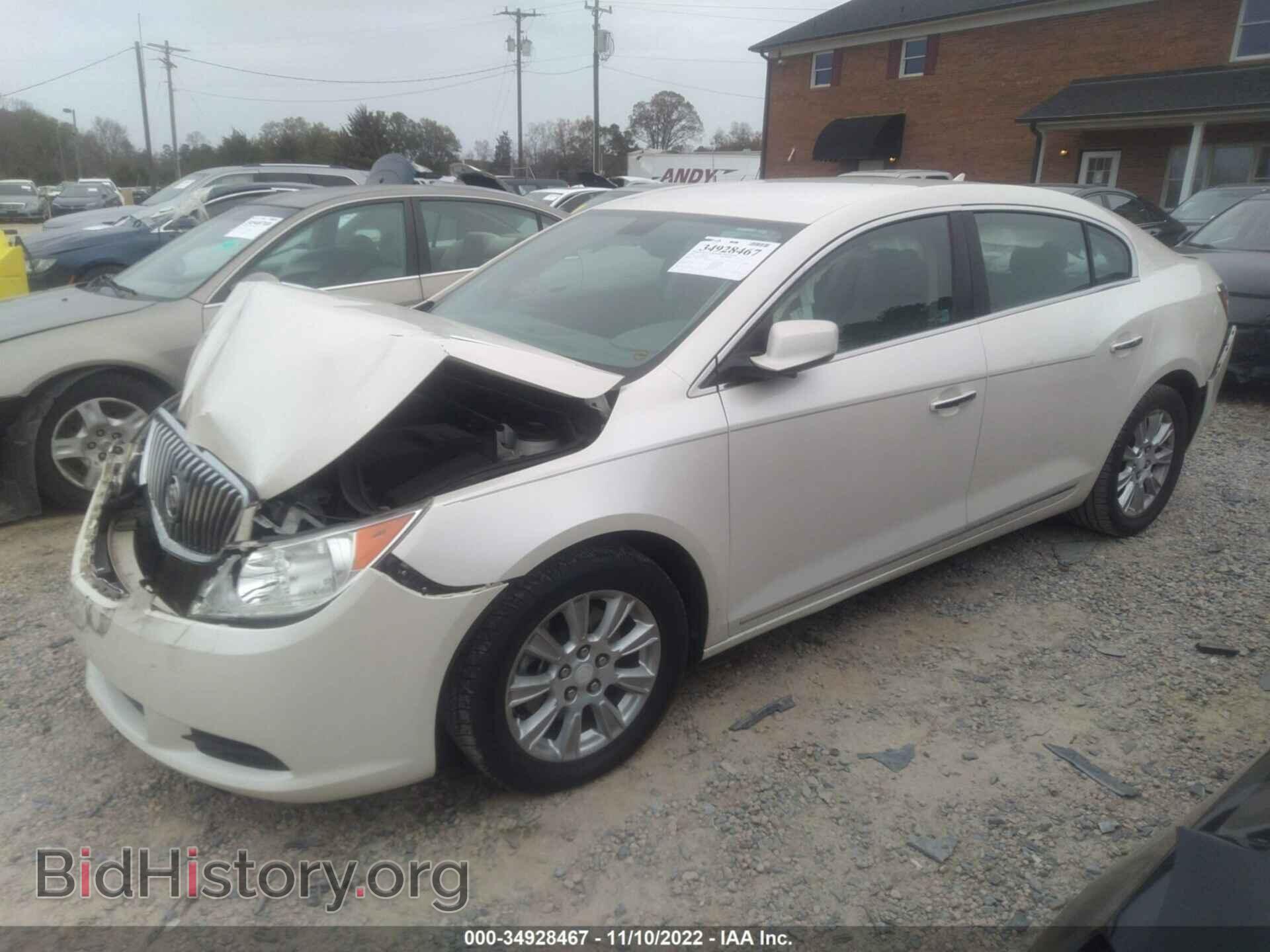 2013 BUICK LACROSSE - VIN: 1G4GA5E3XDF310084 - Фото 2