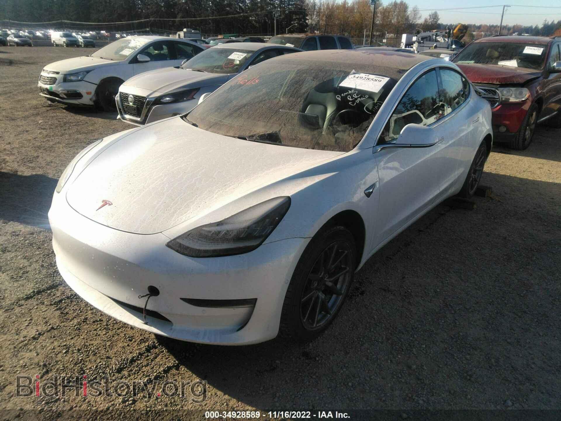 2018 TESLA MODEL 3 - VIN: 5YJ3E1EA2JF017388 - Фото 2