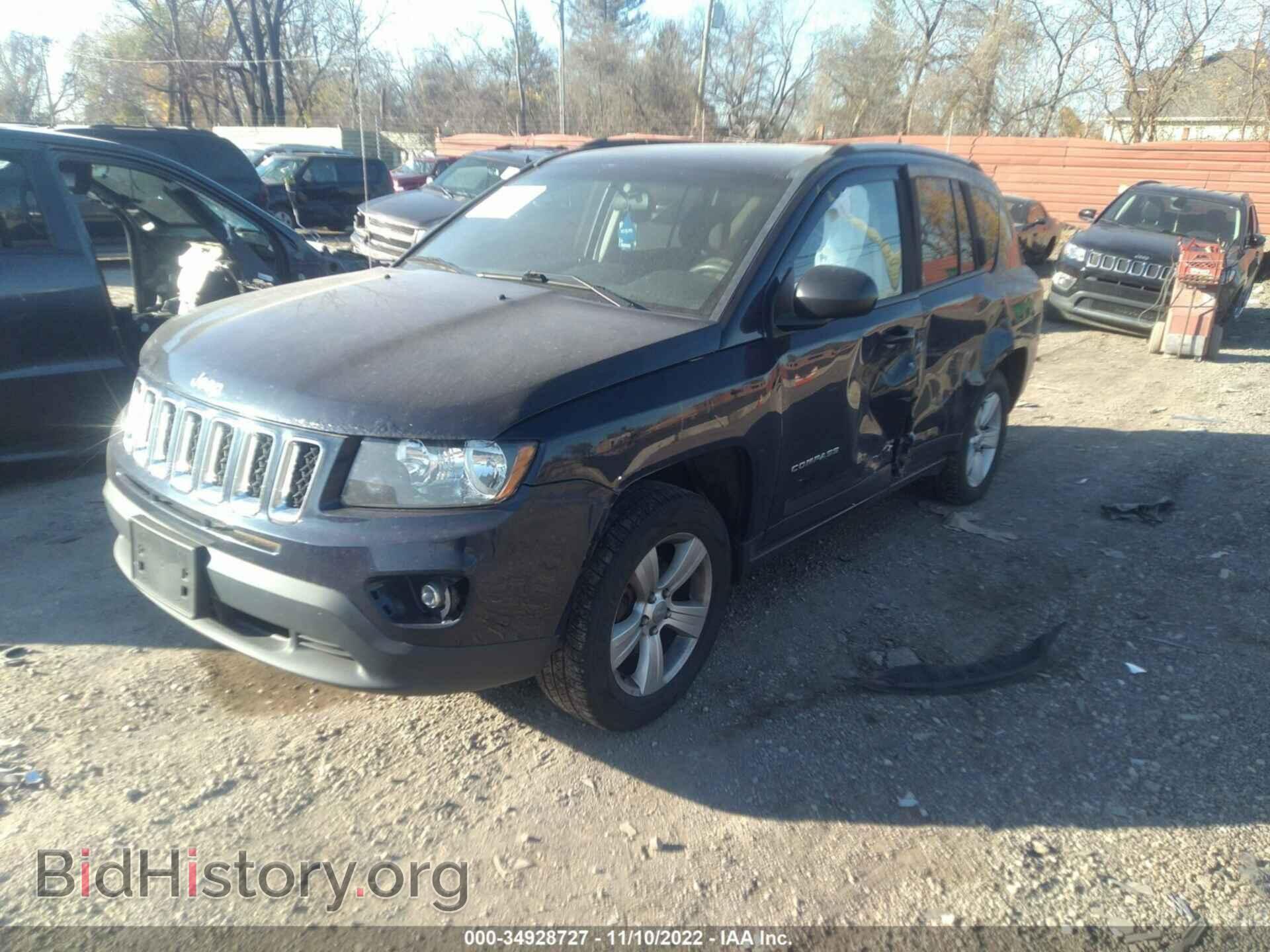 2015 JEEP COMPASS - VIN: 1C4NJDBB4FD332467 - Фото 2