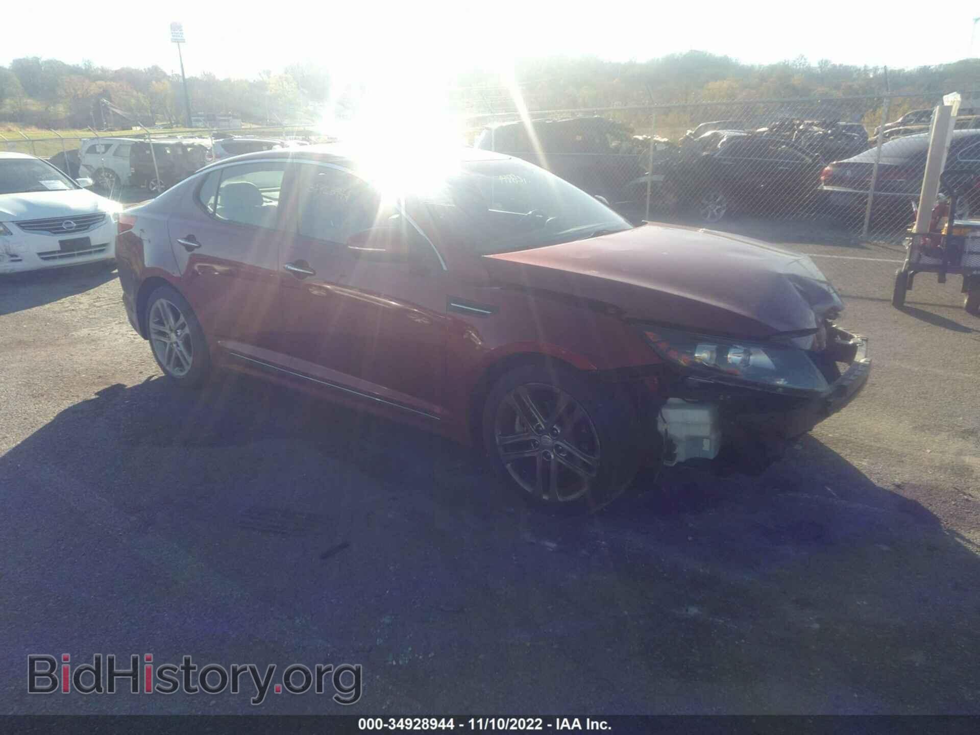 Фотография 5XXGR4A66DG122834 - KIA OPTIMA 2013