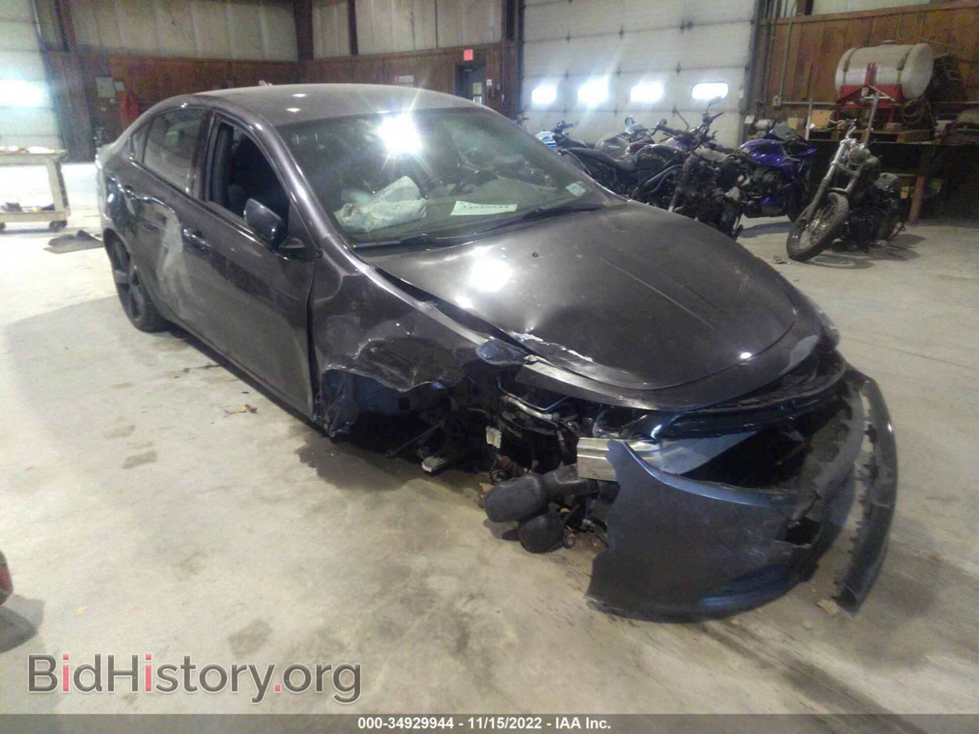 Photo 1C3CDFBBXFD435021 - DODGE DART 2015