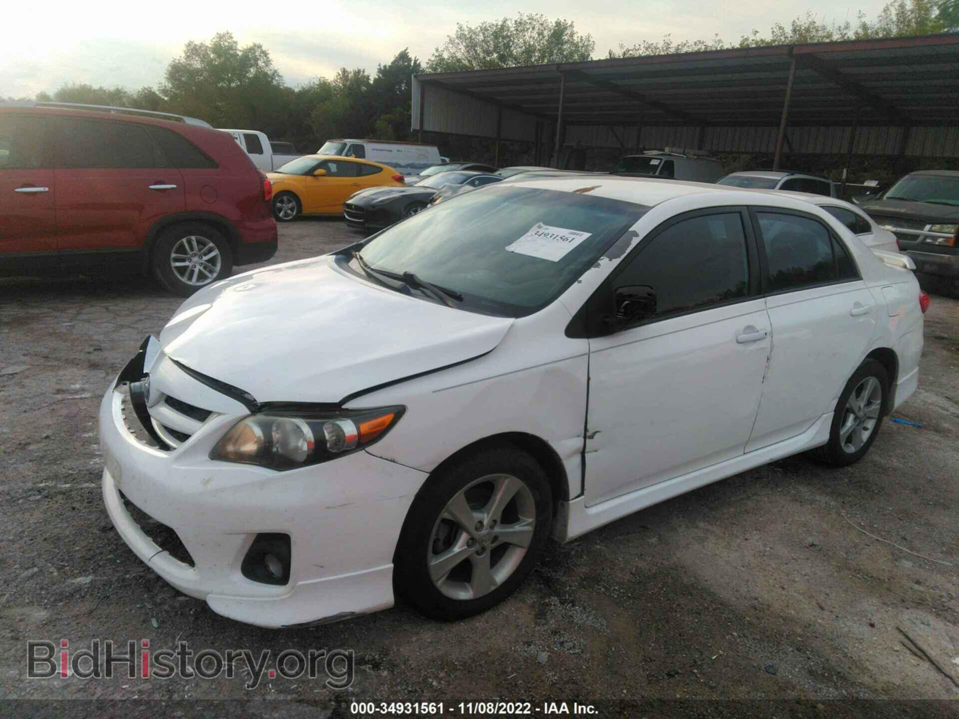 2012 TOYOTA COROLLA - VIN: 5YFBU4EE7CP051224 - Фото 2