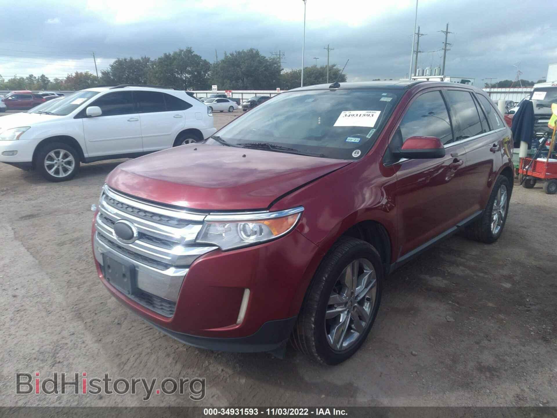 2013 FORD EDGE - VIN: 2FMDK3KC7DBC29876 - Фото 2