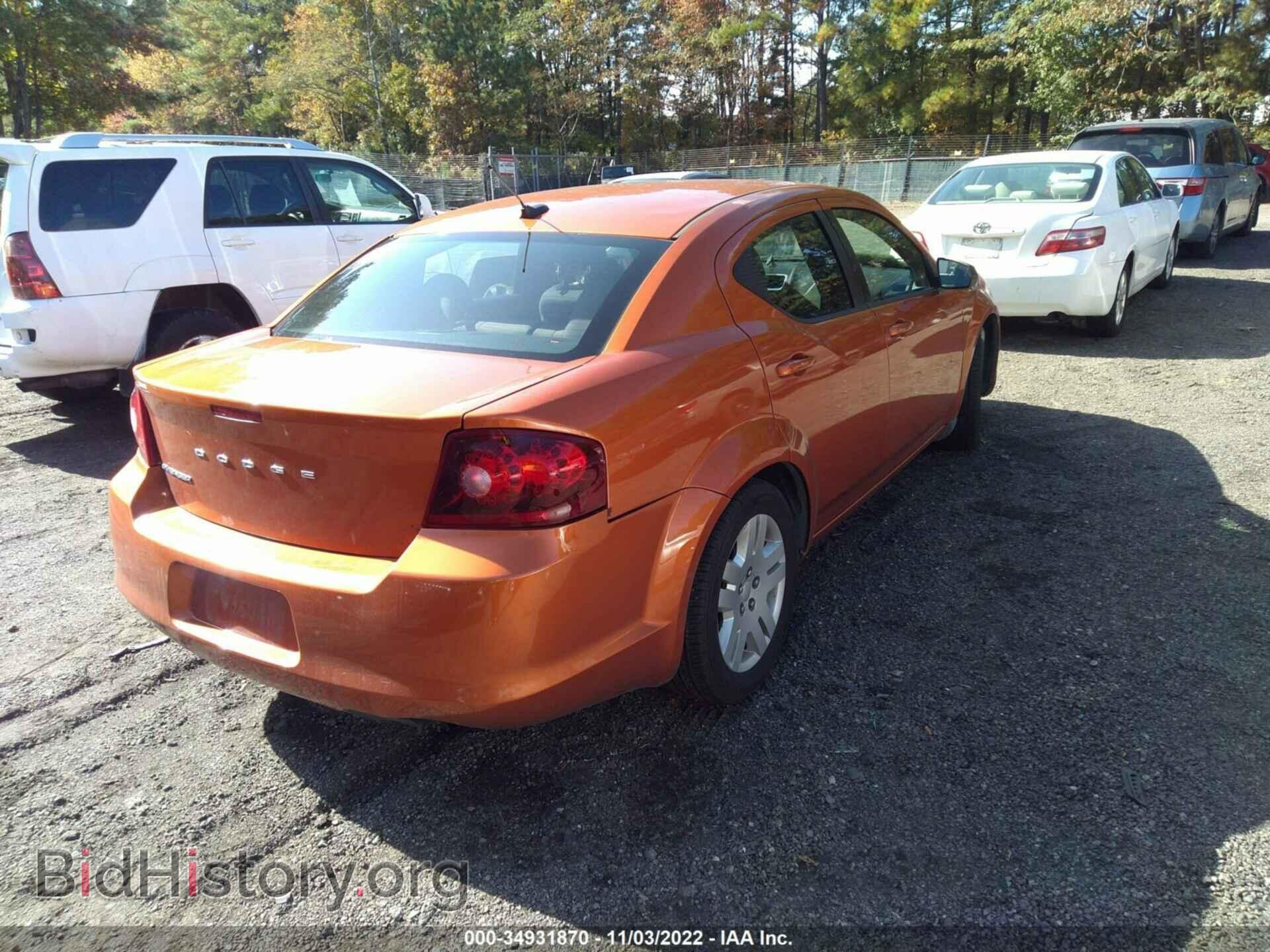 2011 DODGE AVENGER - VIN: 1B3BD4FBXBN578482 - Фото 4