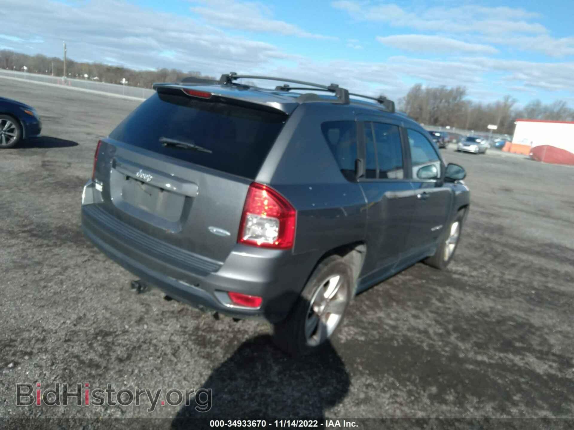 2012 JEEP COMPASS - VIN: 1C4NJDEB6CD567802 - Фото 4