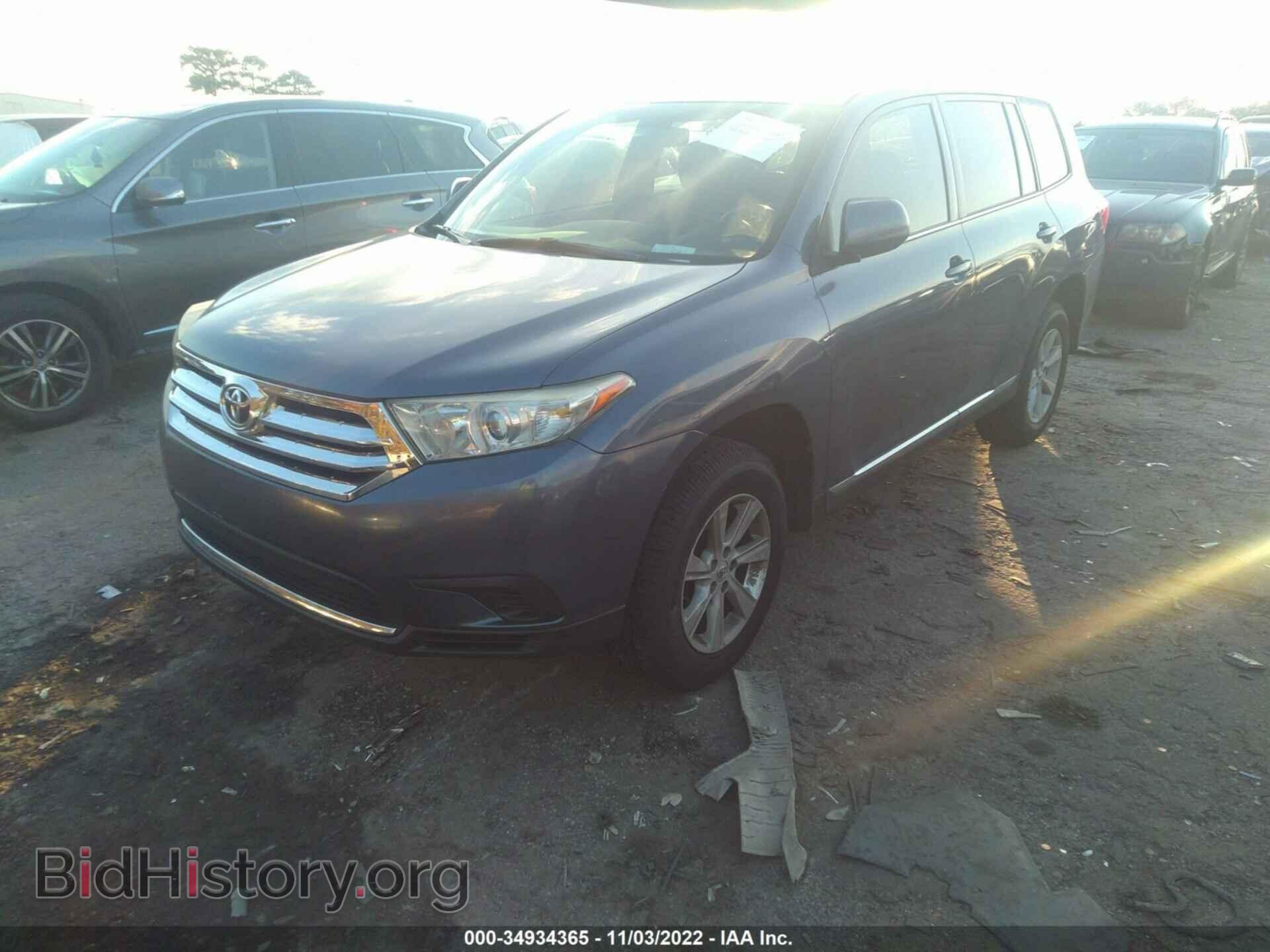 2013 TOYOTA HIGHLANDER - VIN: 5TDZA3EH8DS036333 - Photo 2