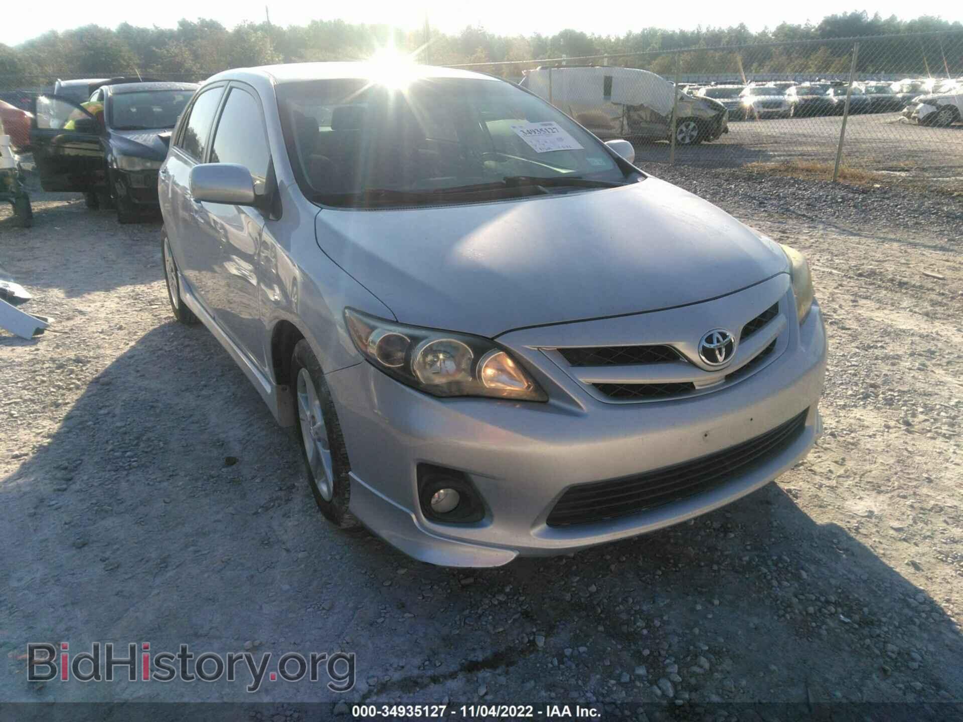Photo 2T1BU4EE2BC586525 - TOYOTA COROLLA 2011